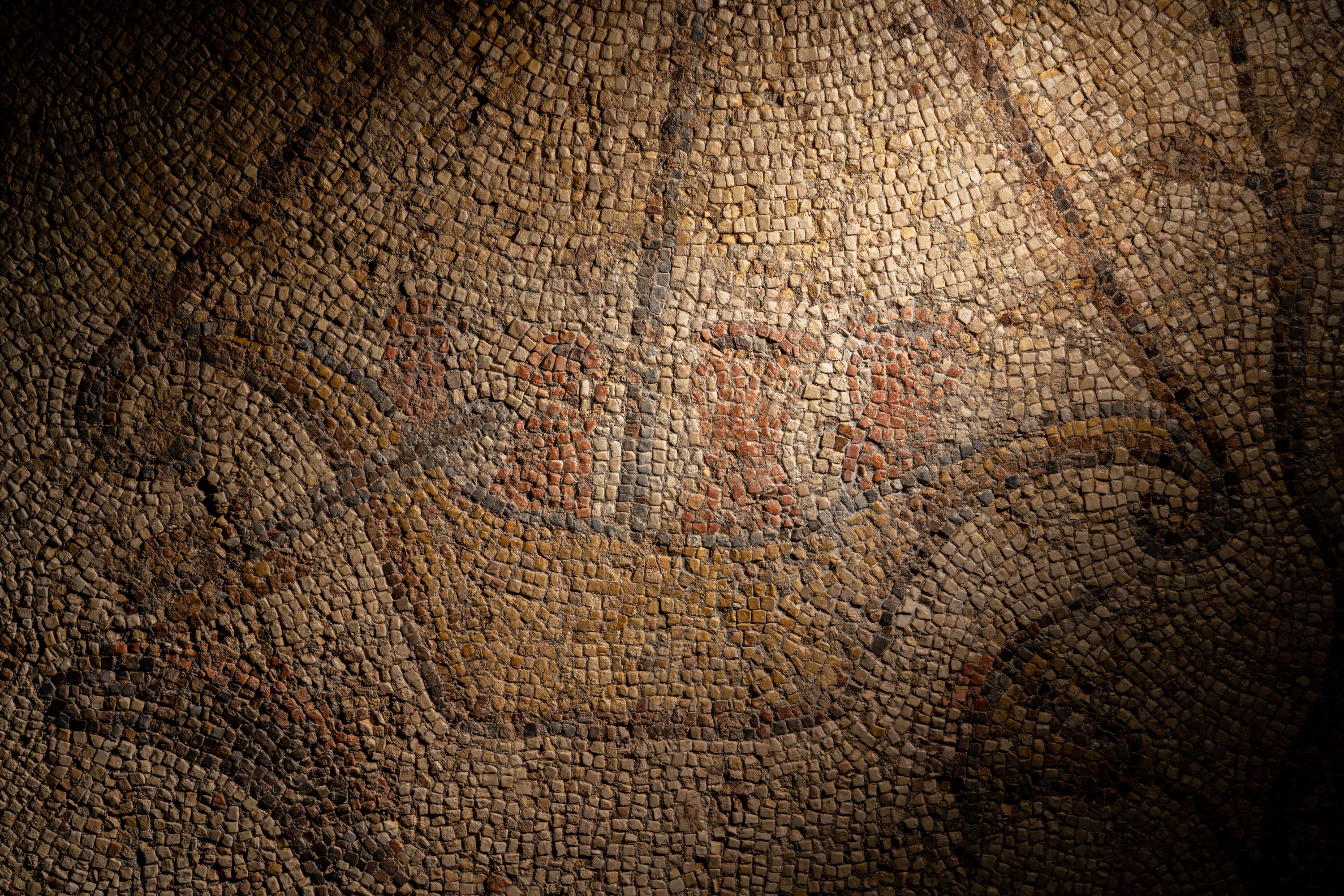 A Byzantine Mosaic Panel with Ships
