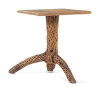 A Pair of American Cholla Wood End Tables