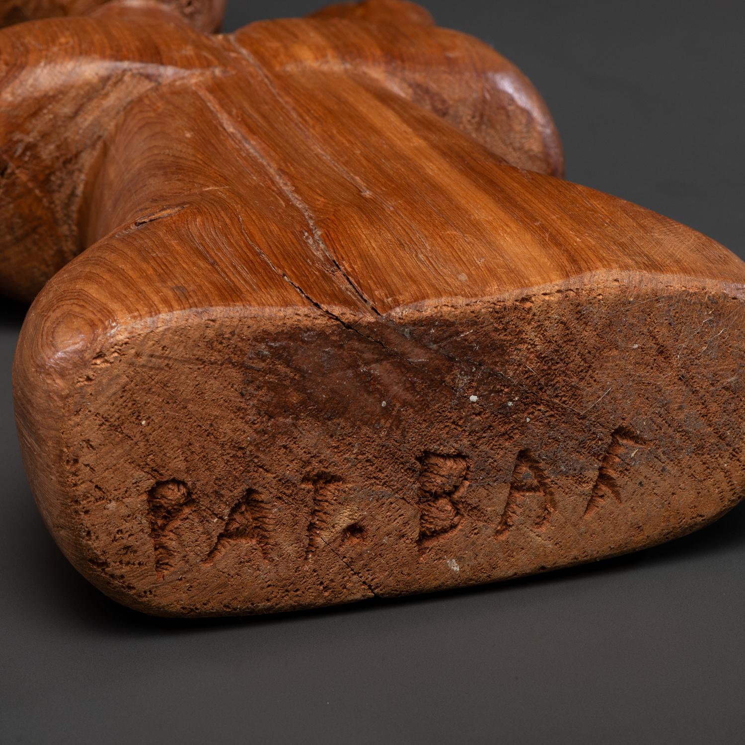 Patrocino Barela (New Mexican, ca 1900-1964) Carved Bulto