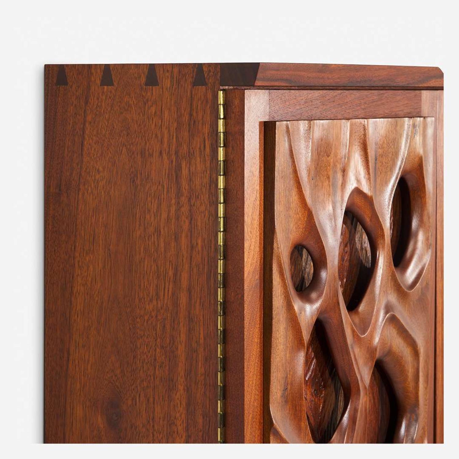 James Martin (American, 1927-2020) Wall-Hanging Cabinet, New Hope, Pennsylvania, circa 1976