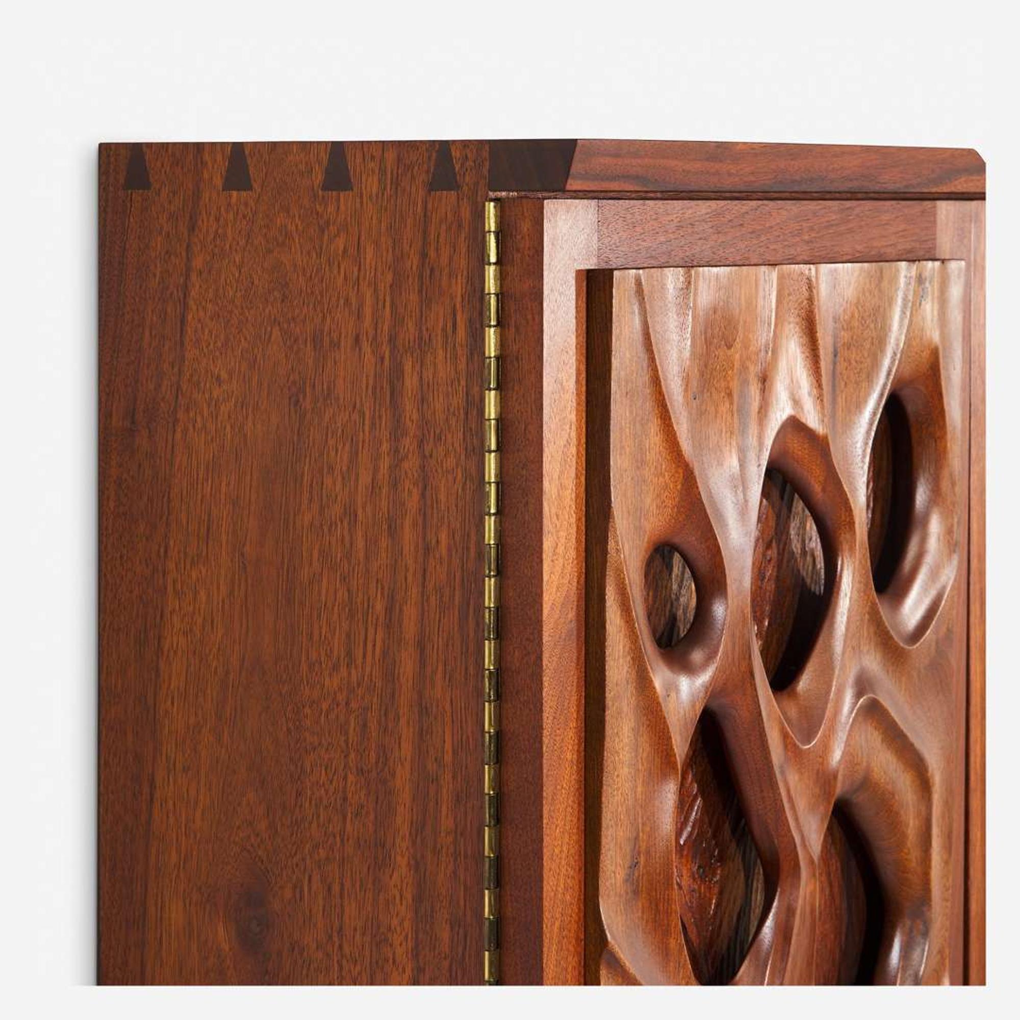 James Martin (American, 1927-2020) Wall-Hanging Cabinet, New Hope, Pennsylvania, circa 1976