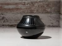 Blackware Pottery Vase, 1943-1954