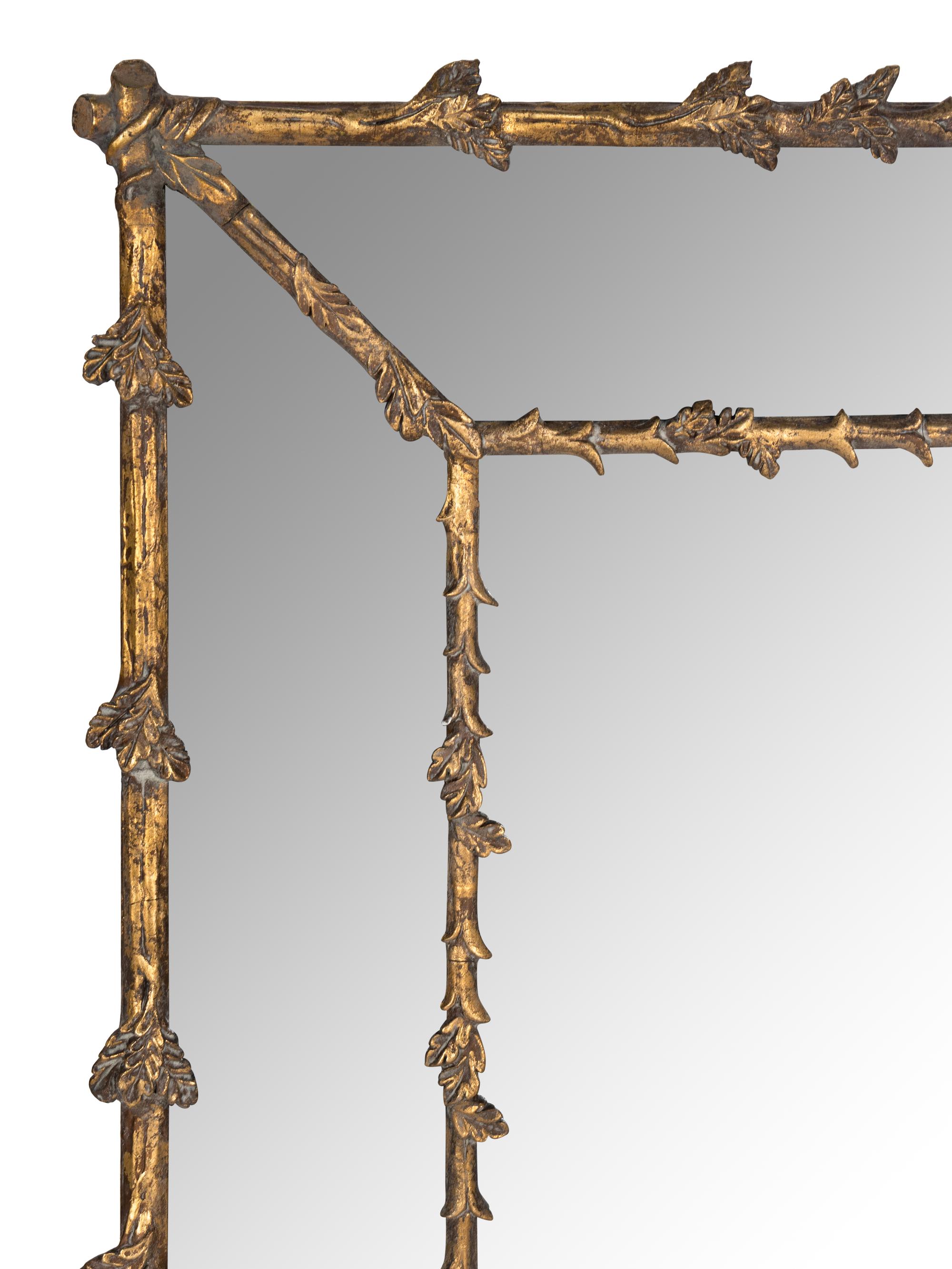 An English Giltwood Mirror