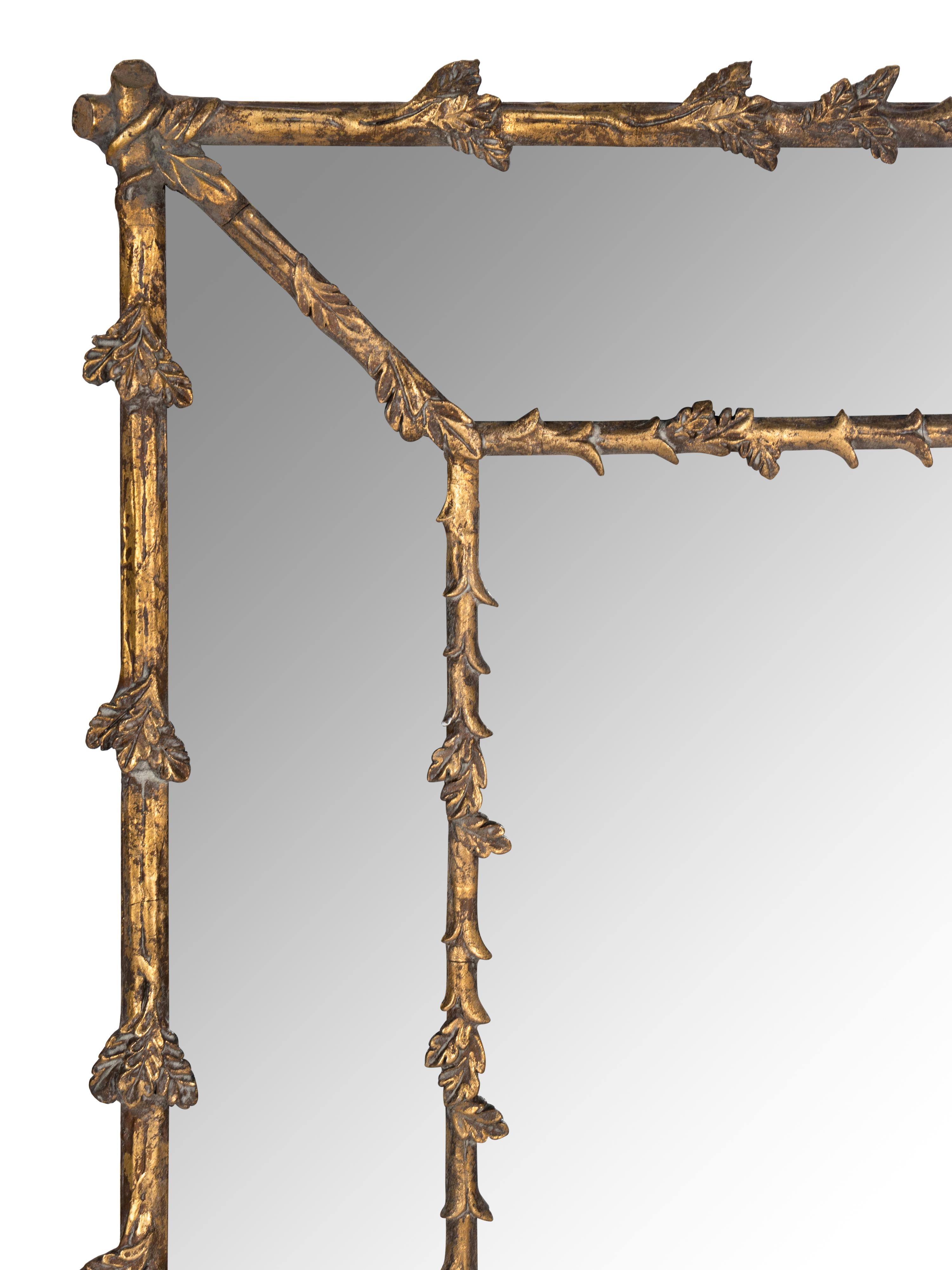 An English Giltwood Mirror