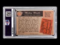 A 1955 Bowman Mickey Mantle Baseball Card No. 200 (PSA 2 GOOD)