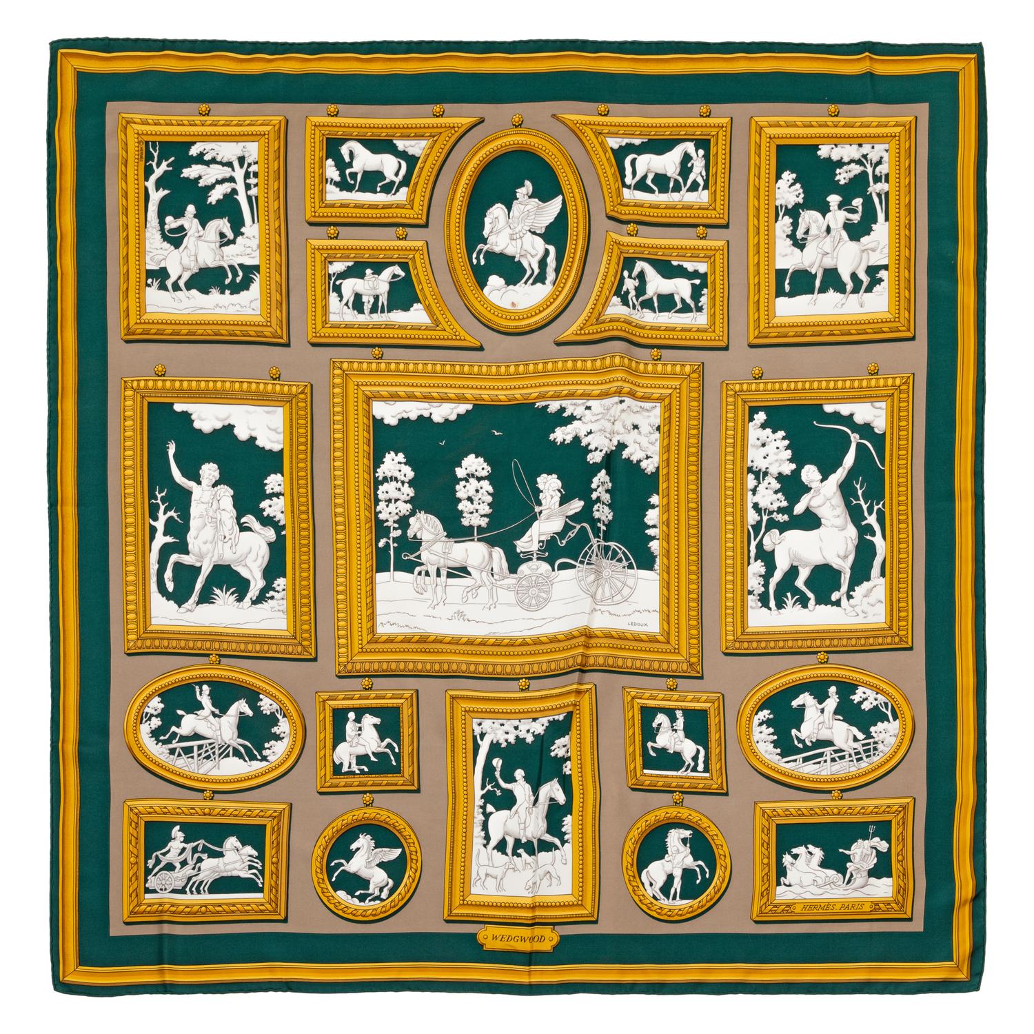 Hermès 90cm Silk Scarf