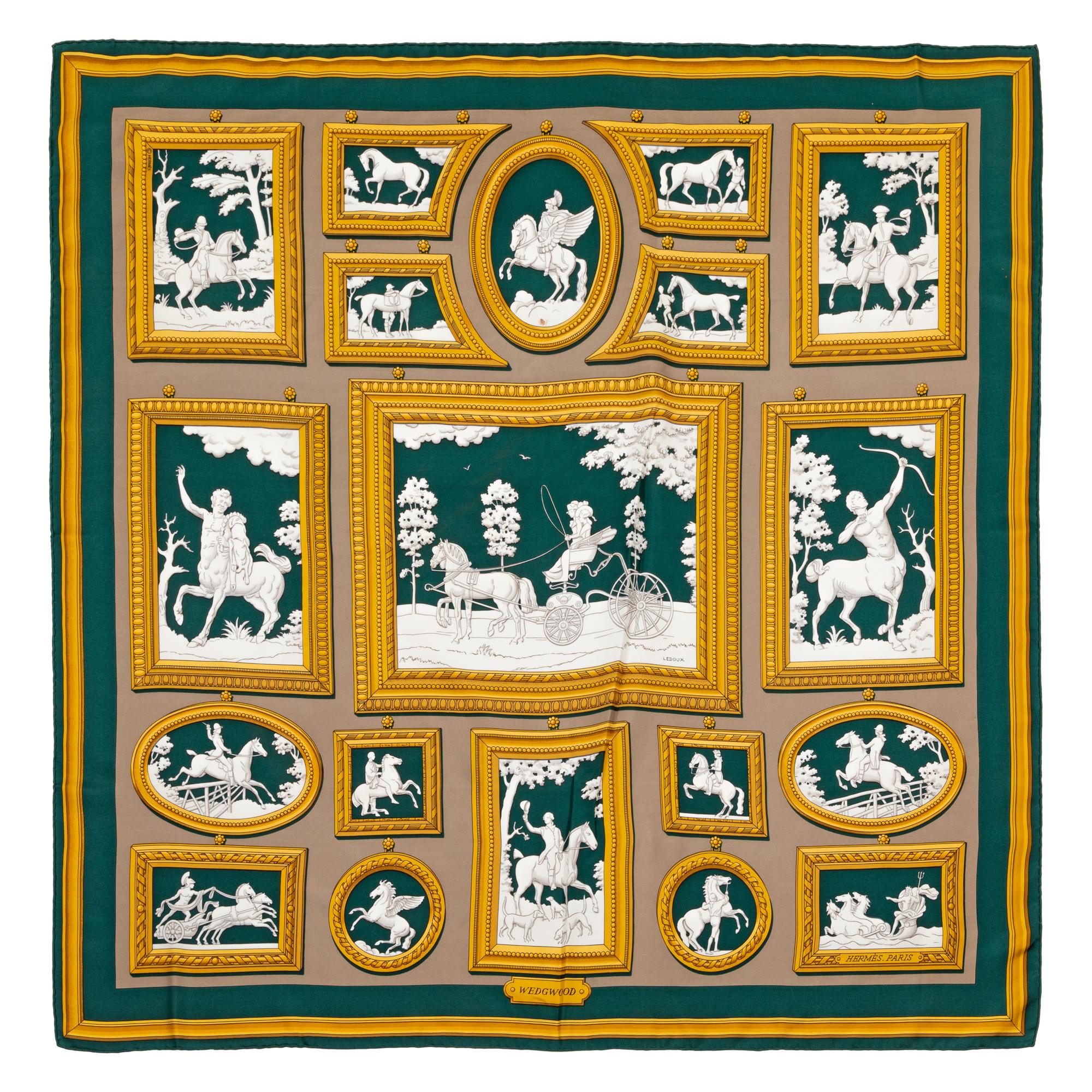 Hermès 90cm Silk Scarf