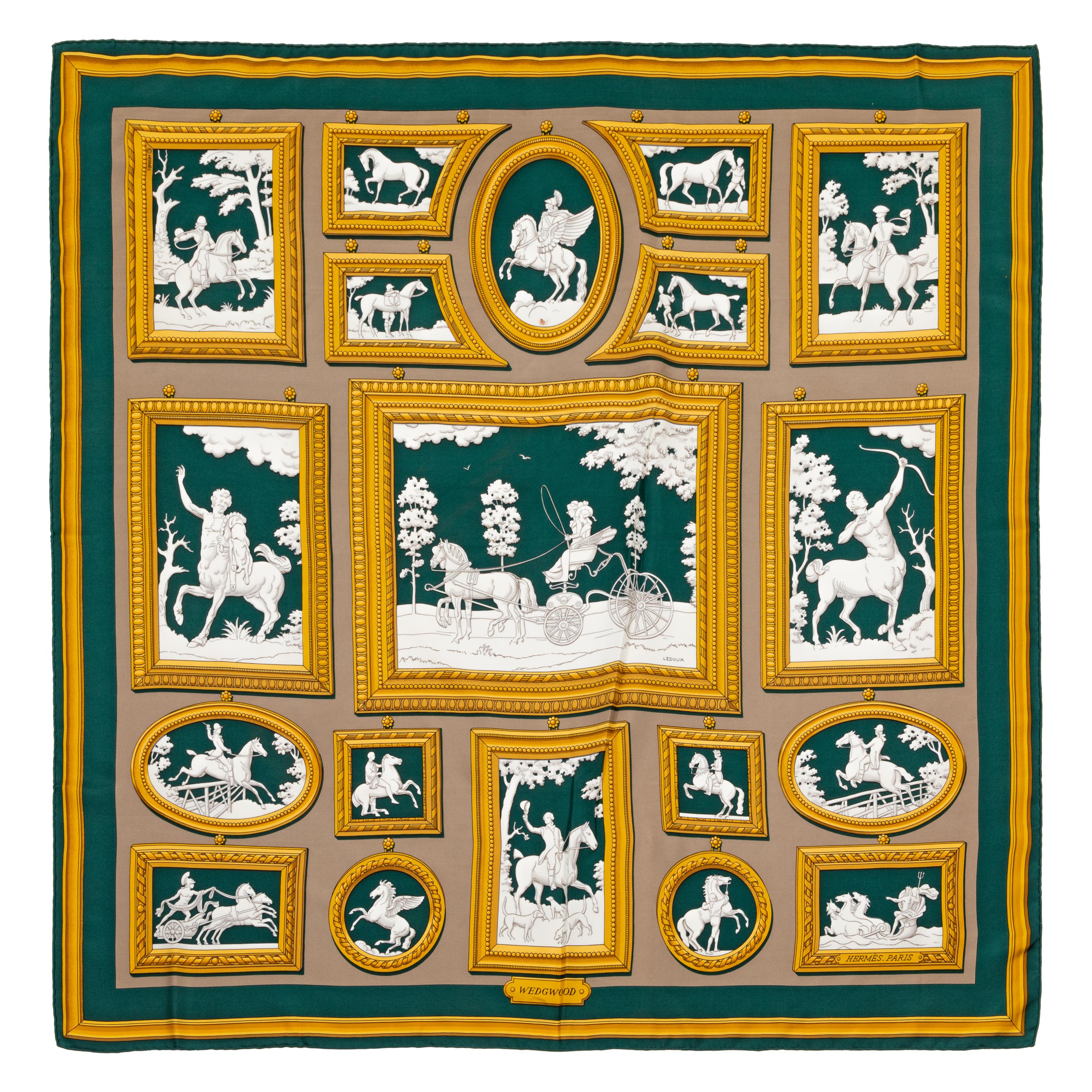 Hermès 90cm Silk Scarf