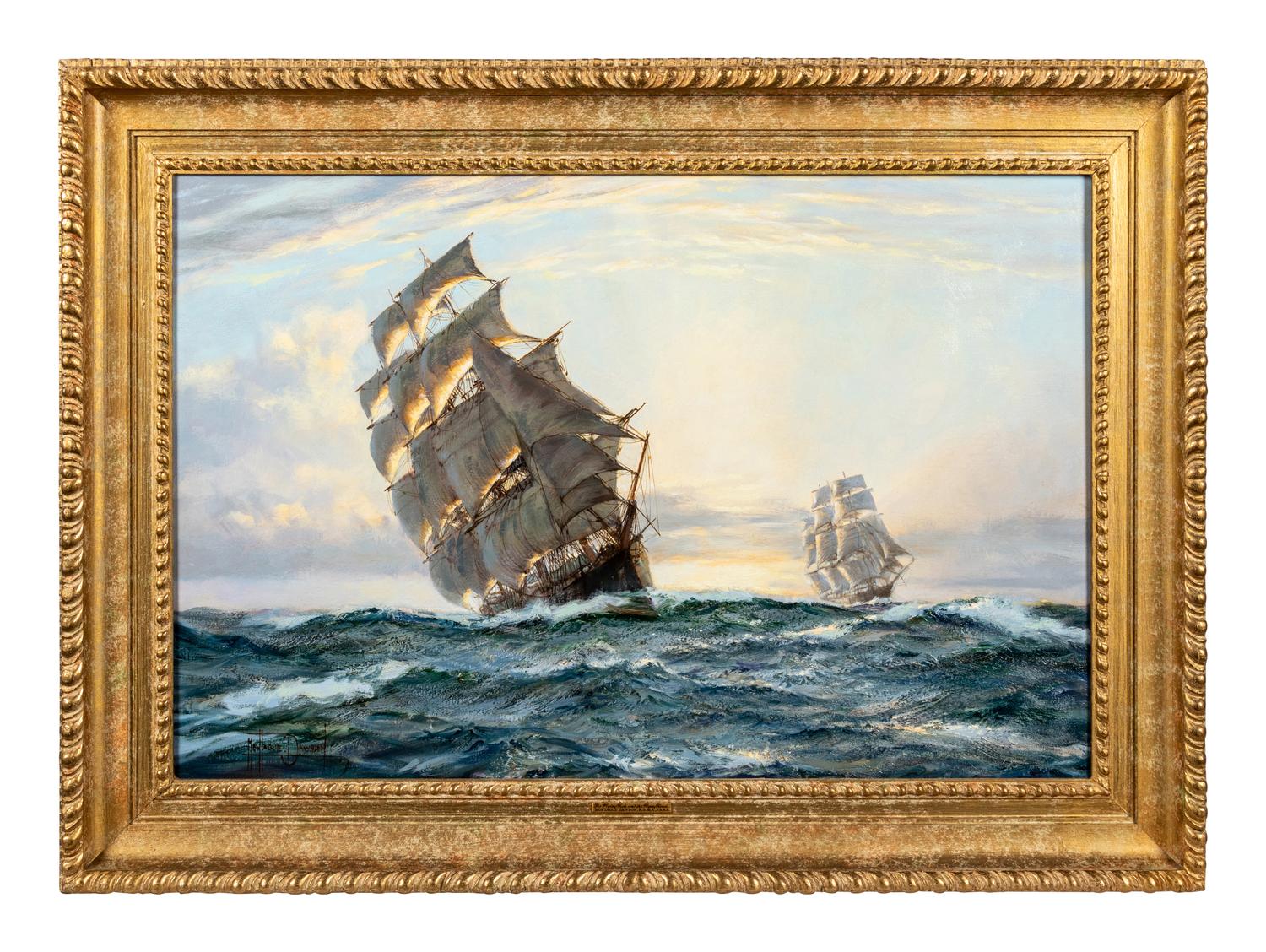 Study for The Flying Fish and The Flying Cloud