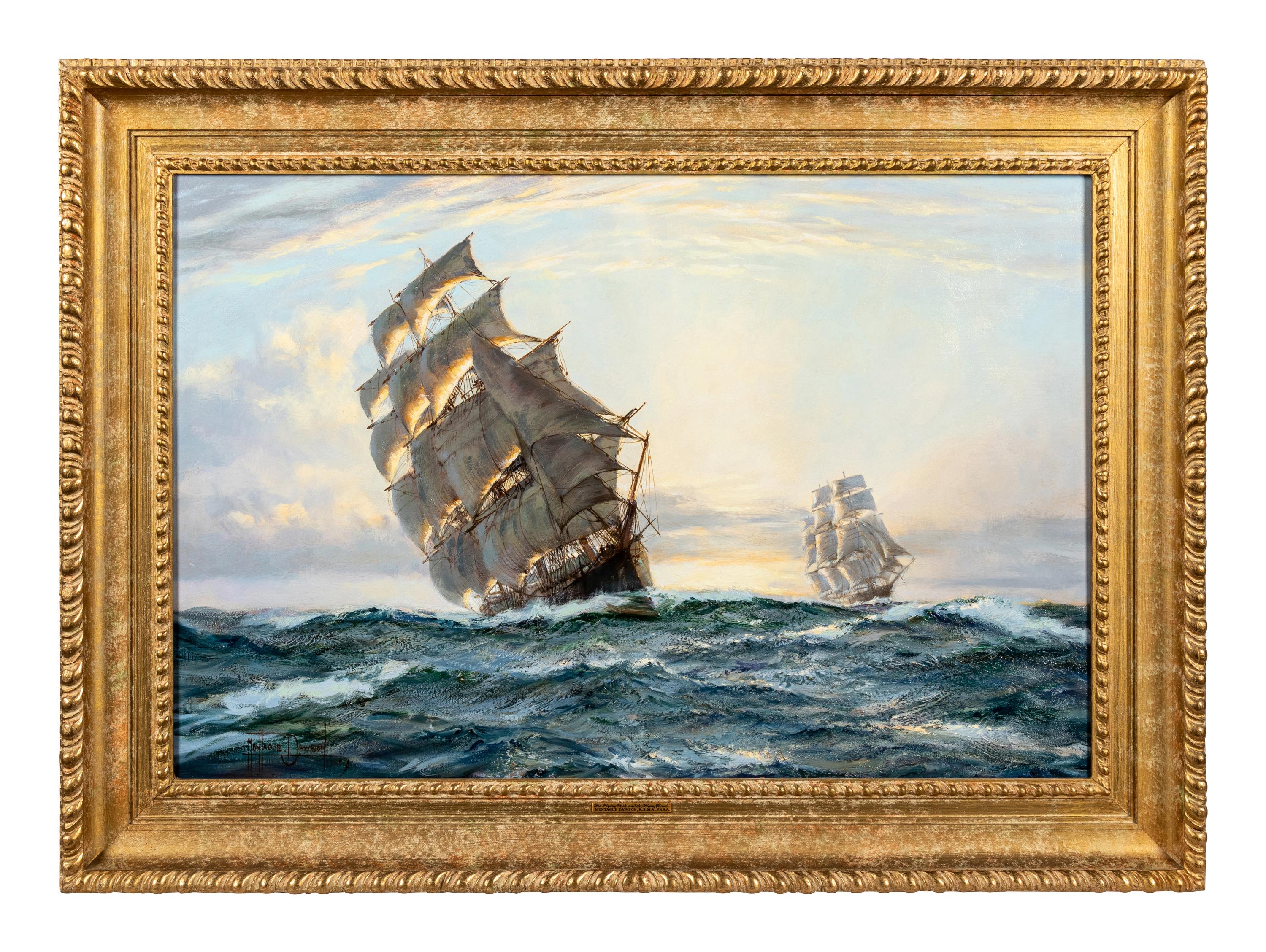 Study for The Flying Fish and The Flying Cloud