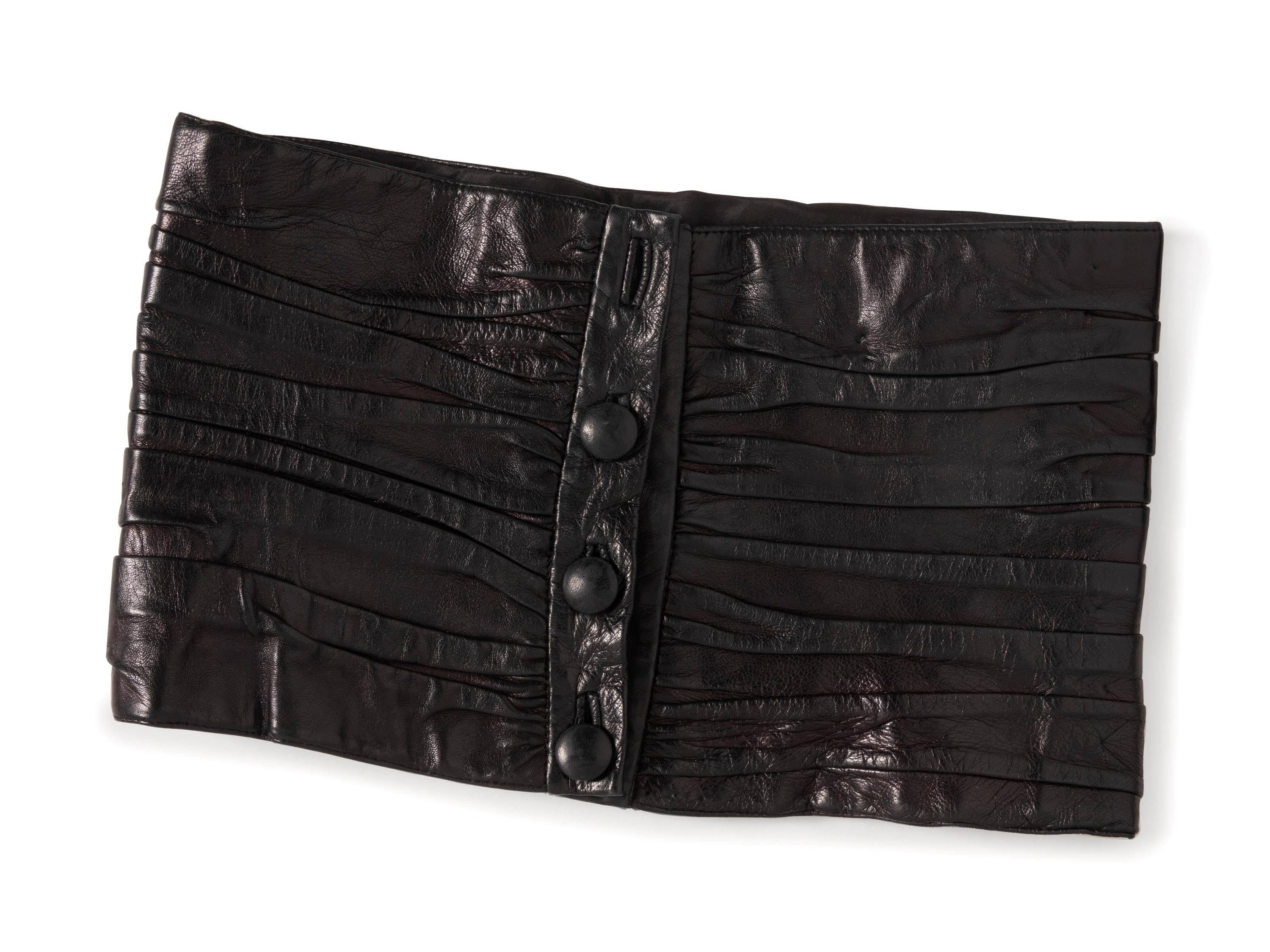 Four Leather Corselets and Ten Belts, 1980-2000s