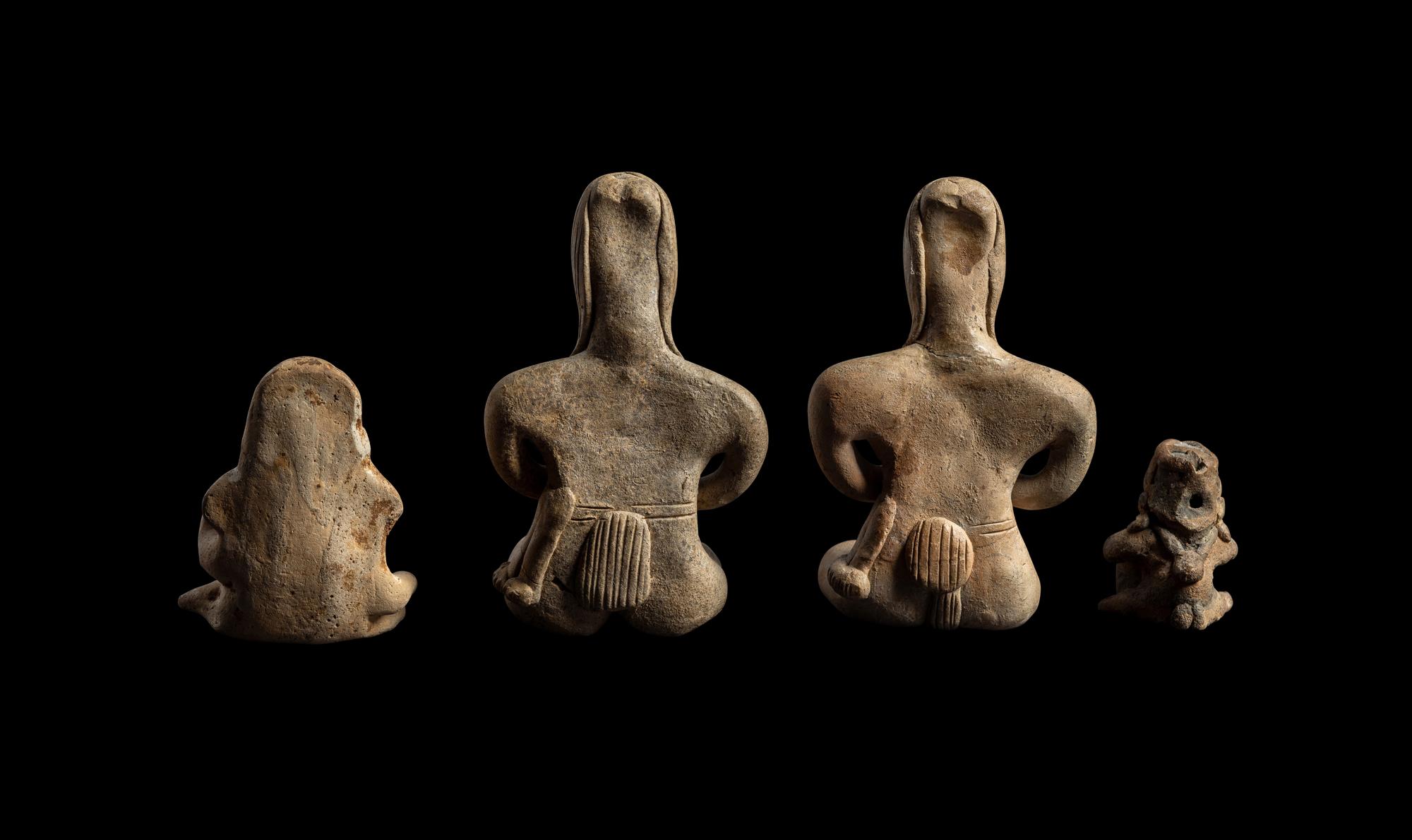 Four Jalisco Seated Figures