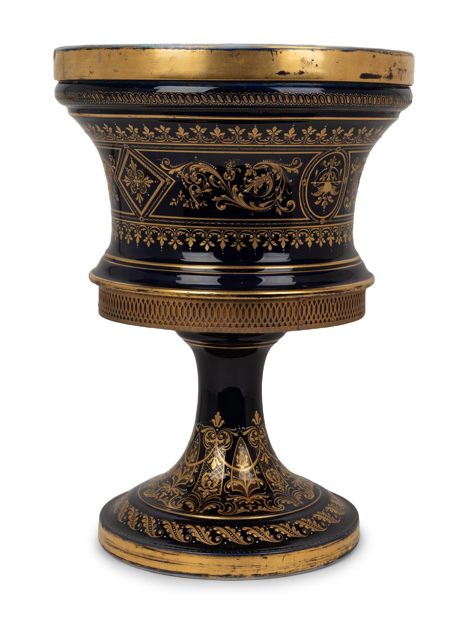 A Vienna Porcelain Urn
