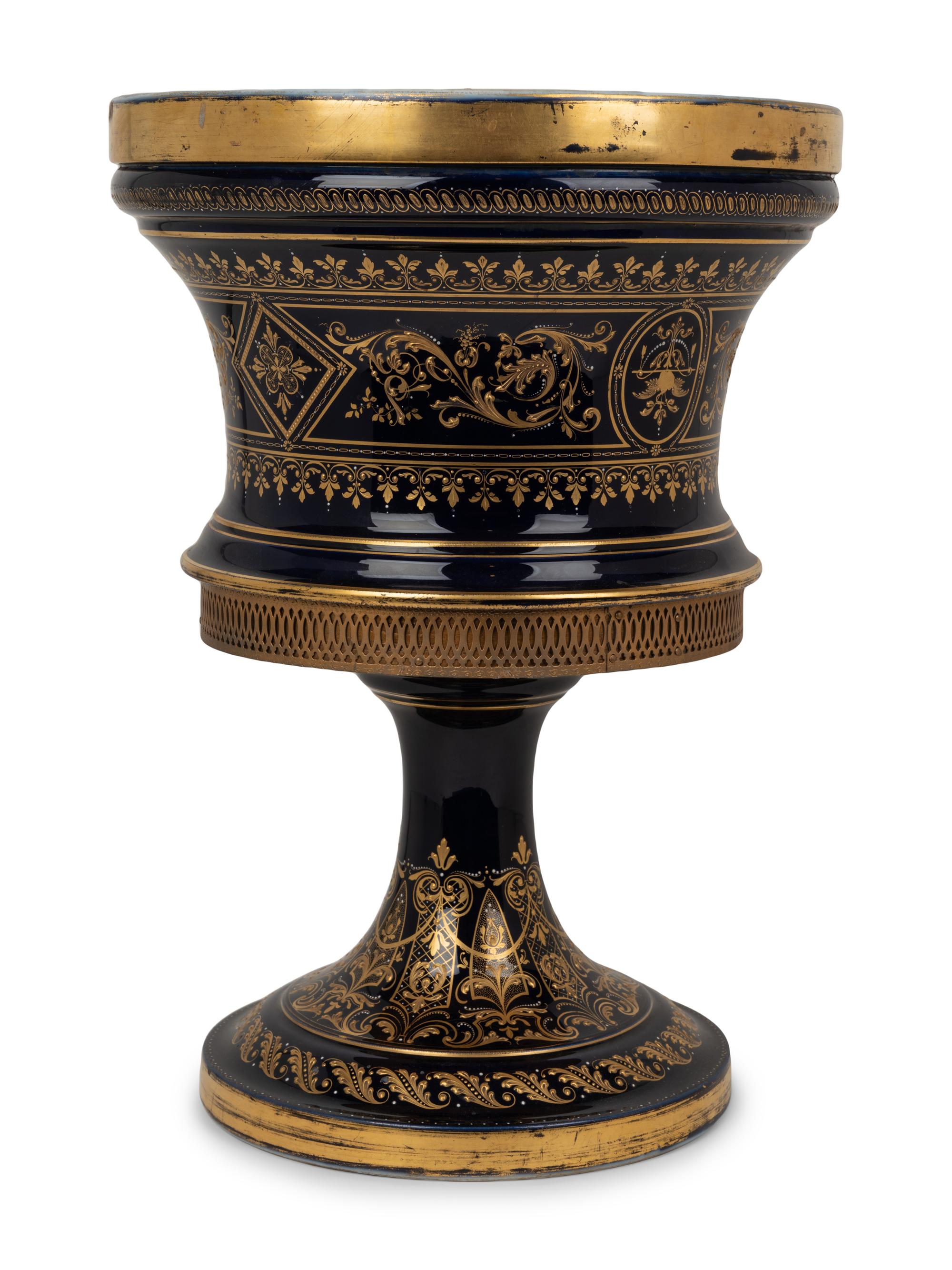 A Vienna Porcelain Urn
