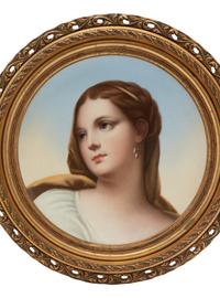 A Berlin (K.P.M.) Porcelain Plaque