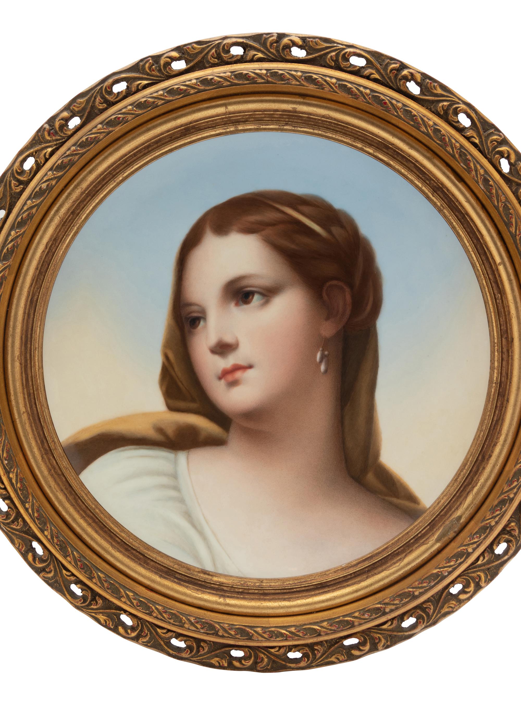 A Berlin (K.P.M.) Porcelain Plaque