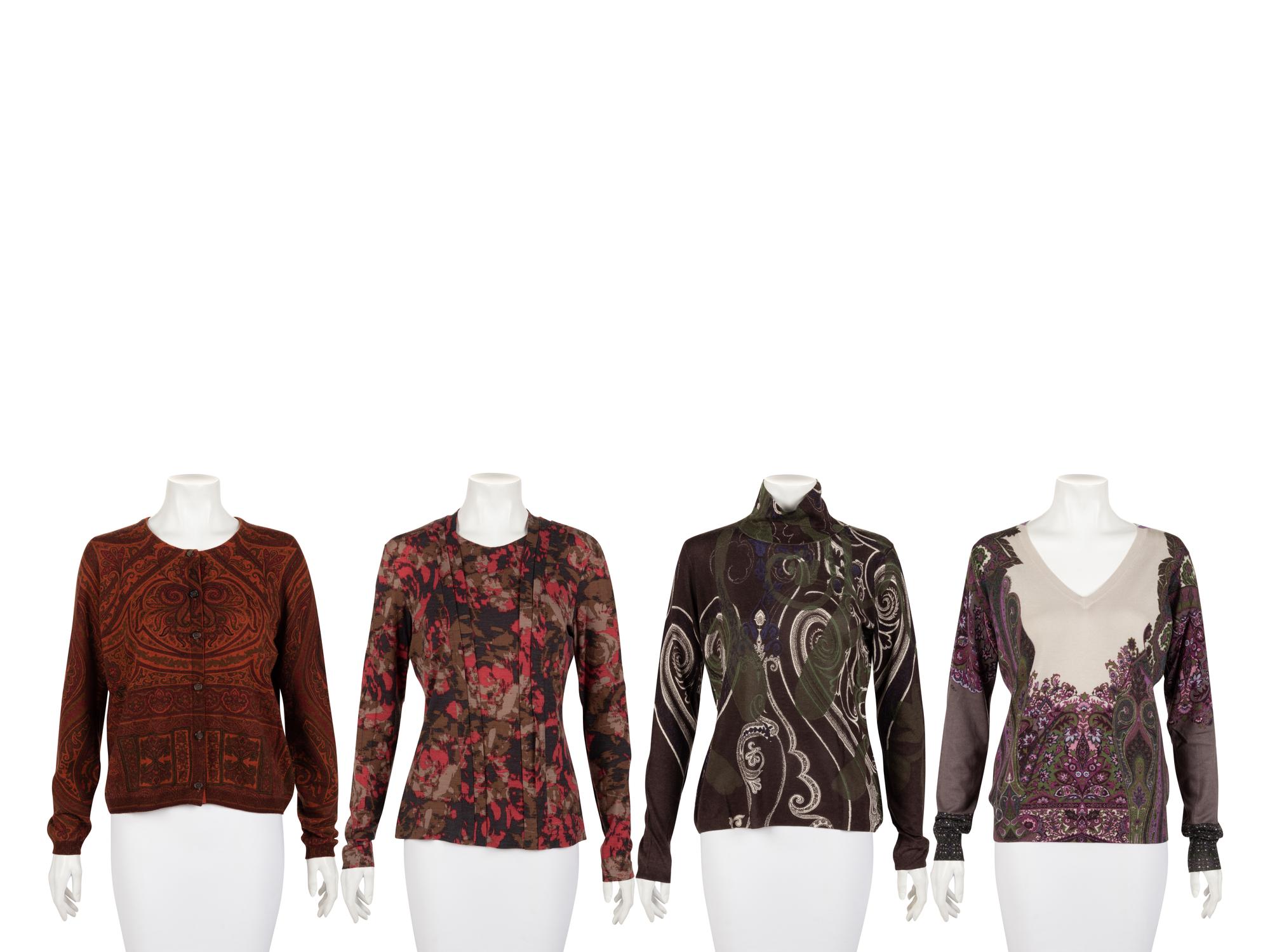 Four Etro Knit Tops, 2000s