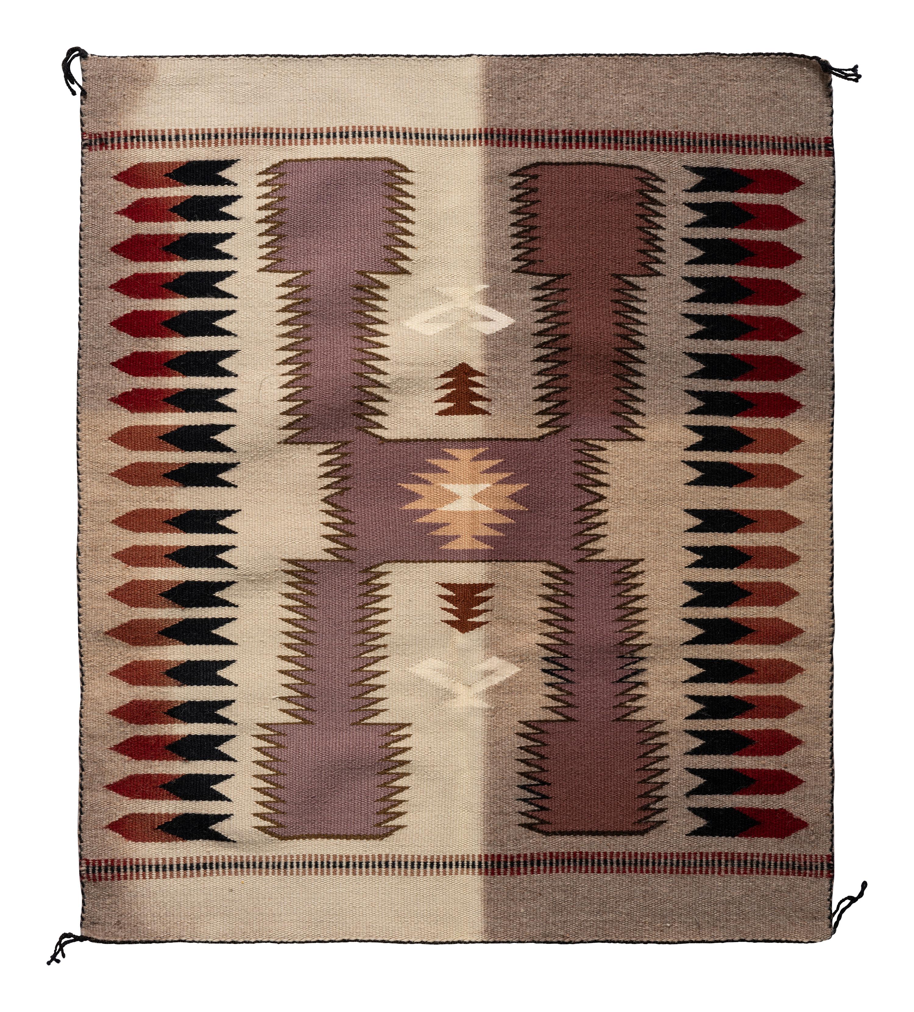 Modified Storm Pattern Weaving / Rug