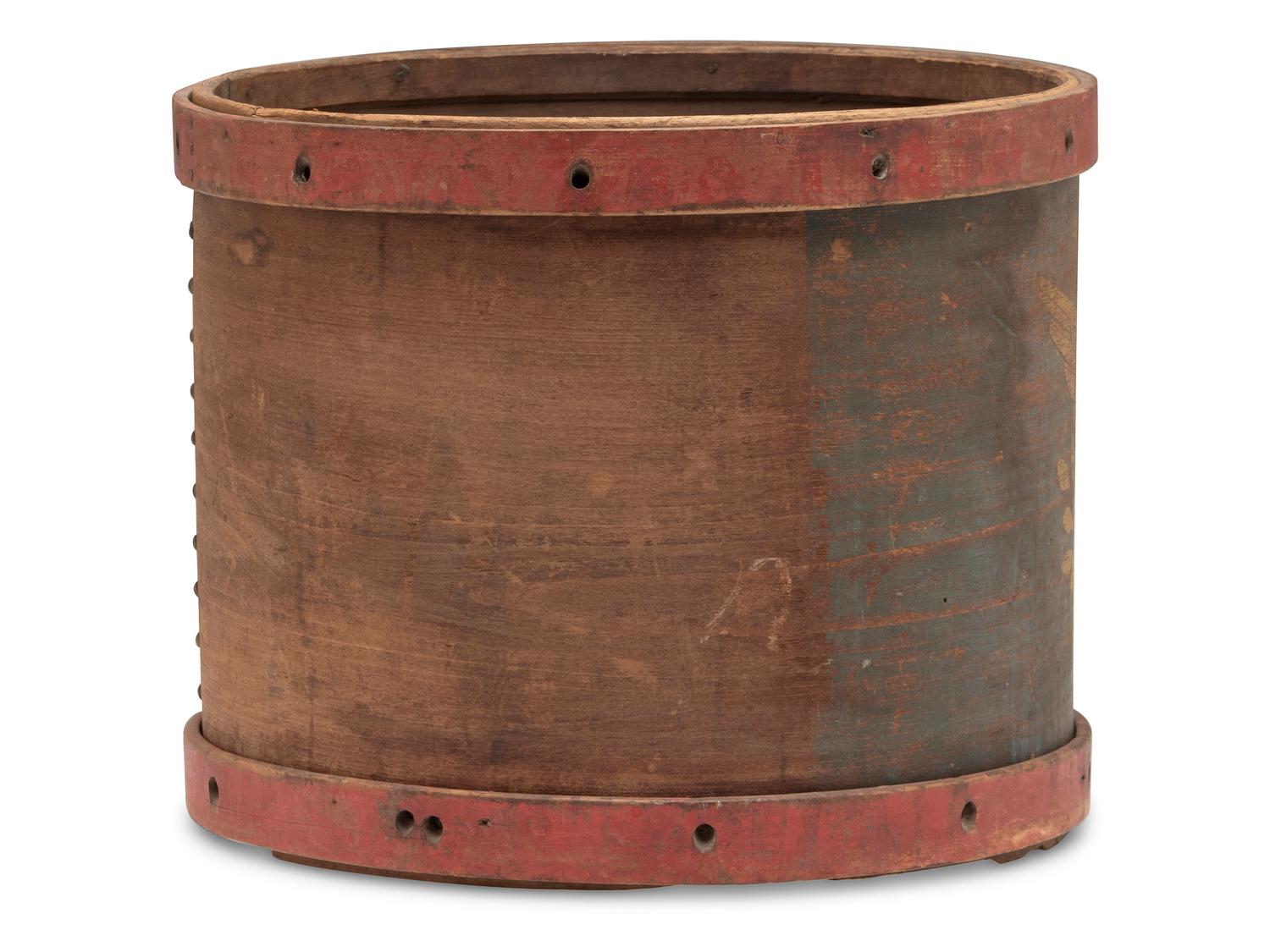 A Civil War Painted Militia Drum