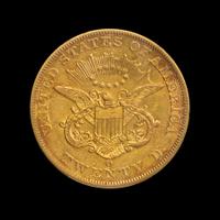 A United States 1852-O Liberty Head $20 Gold Coin