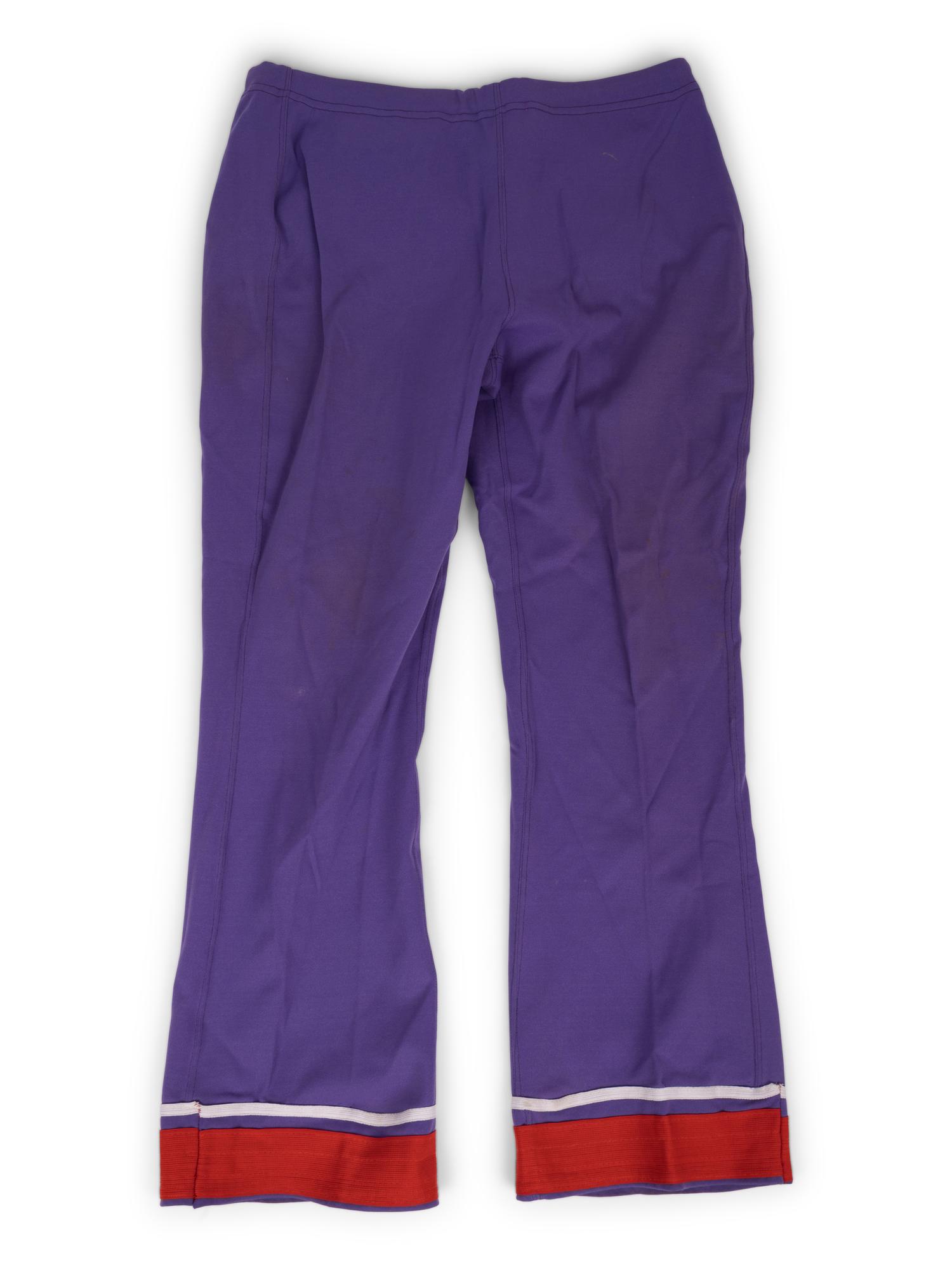 A 1980s Phoenix Suns Game Issued / Worn Warm Up Jacket and Pants