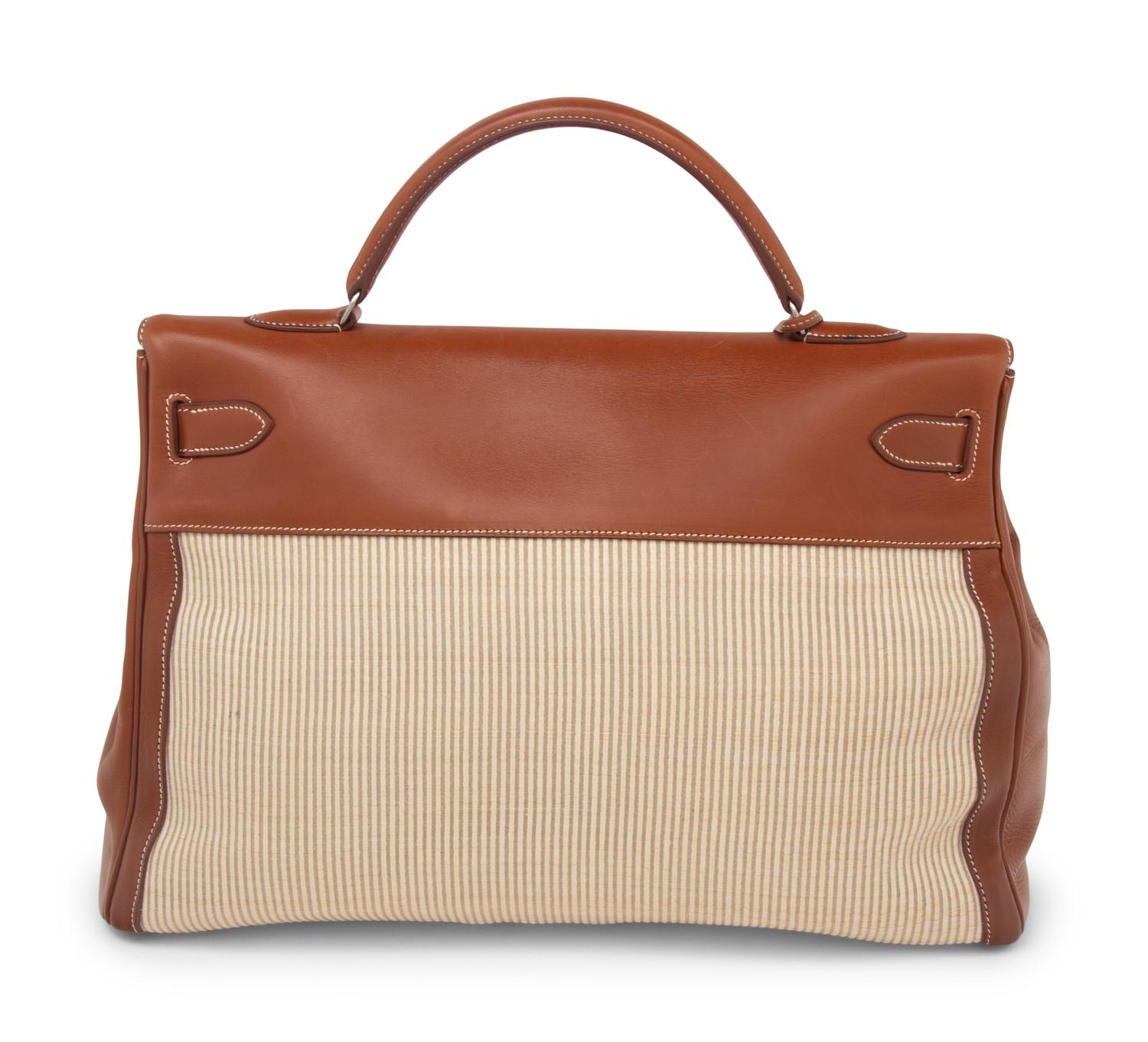 Hermès Kelly 40 in Crinoline and Barenia