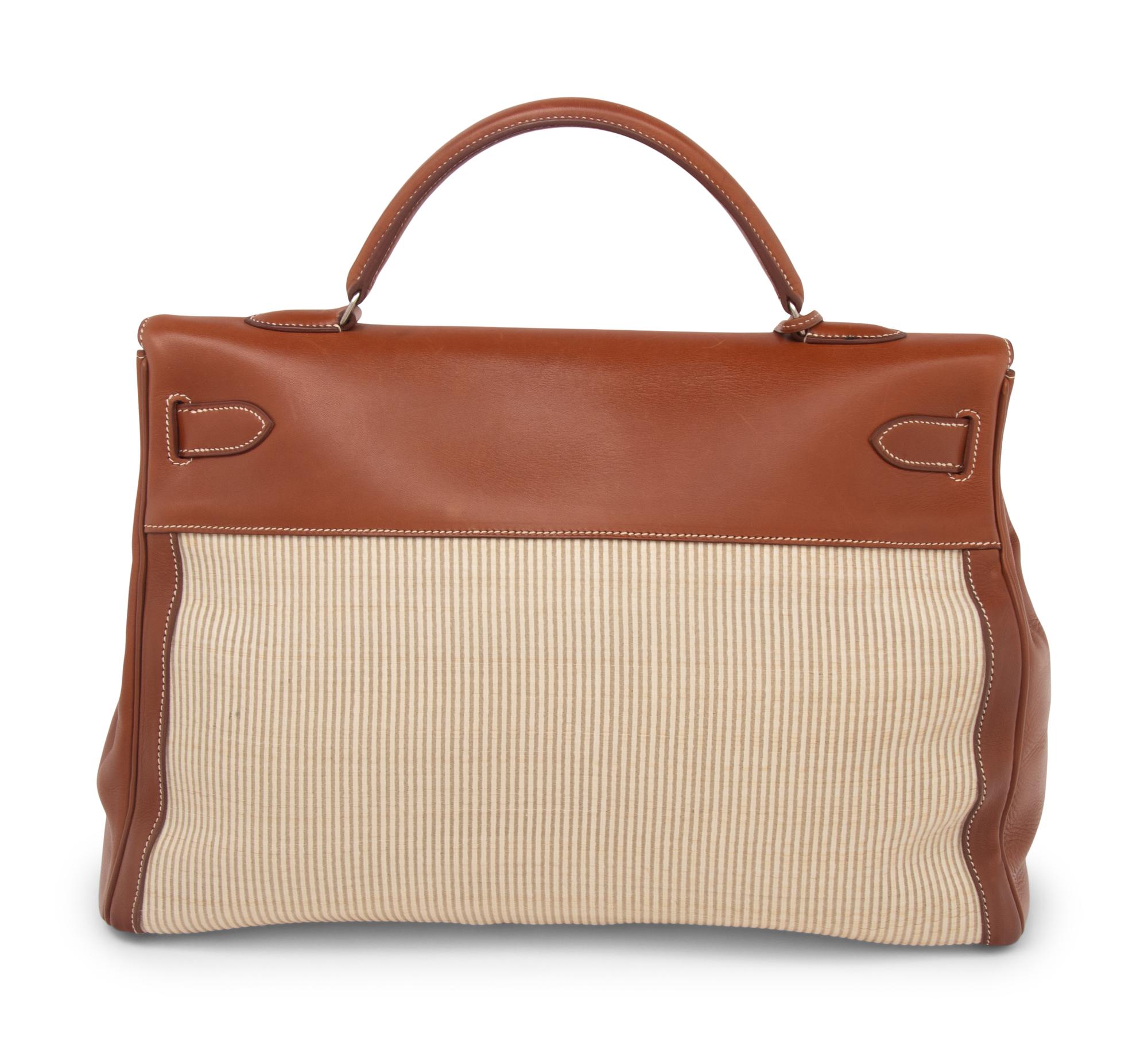 Hermès Kelly 40 in Crinoline and Barenia