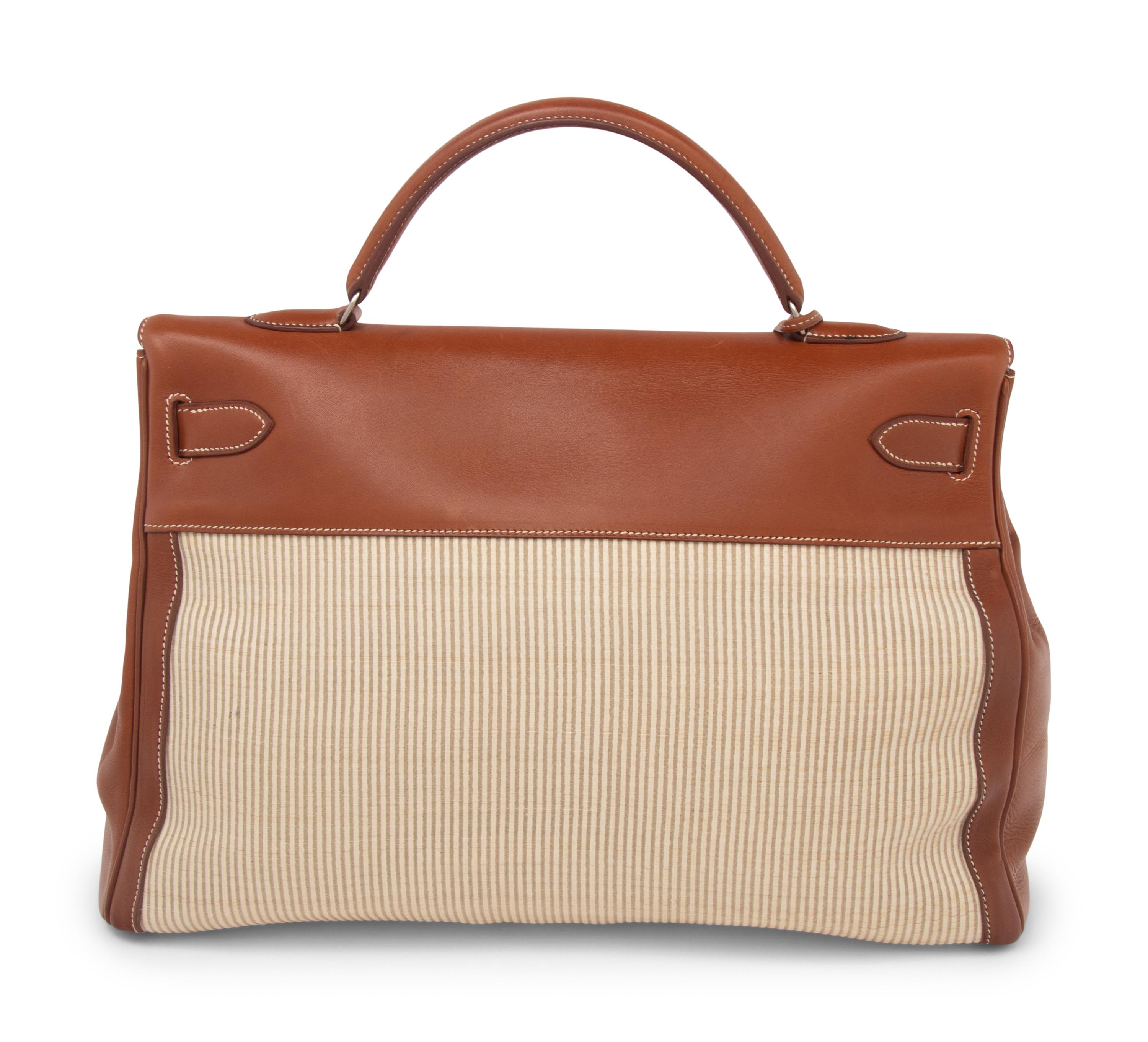 Hermès Kelly 40 in Crinoline and Barenia