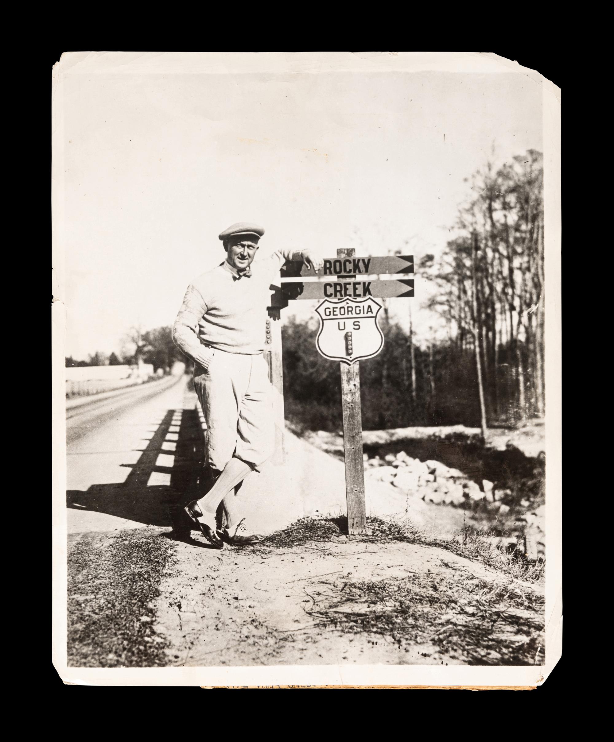 A 1930 Ty Cobb Vintage Original News Photograph,