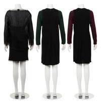 Three Geoffrey Beene Items: Two Dresses and One Top, 1990s