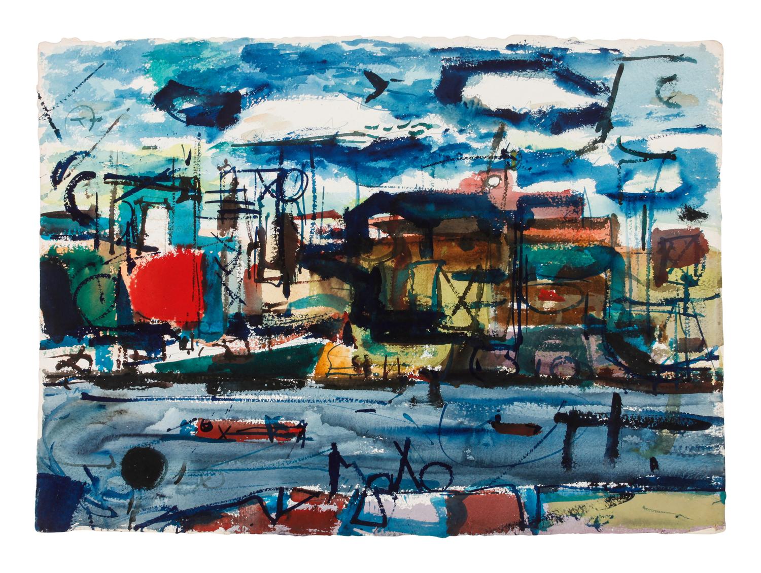 Harbor Scene