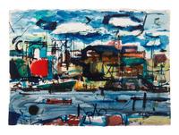 Harbor Scene