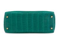HERMÈS, KELLY RETOURNE 28 IN MATTE ALLIGATOR