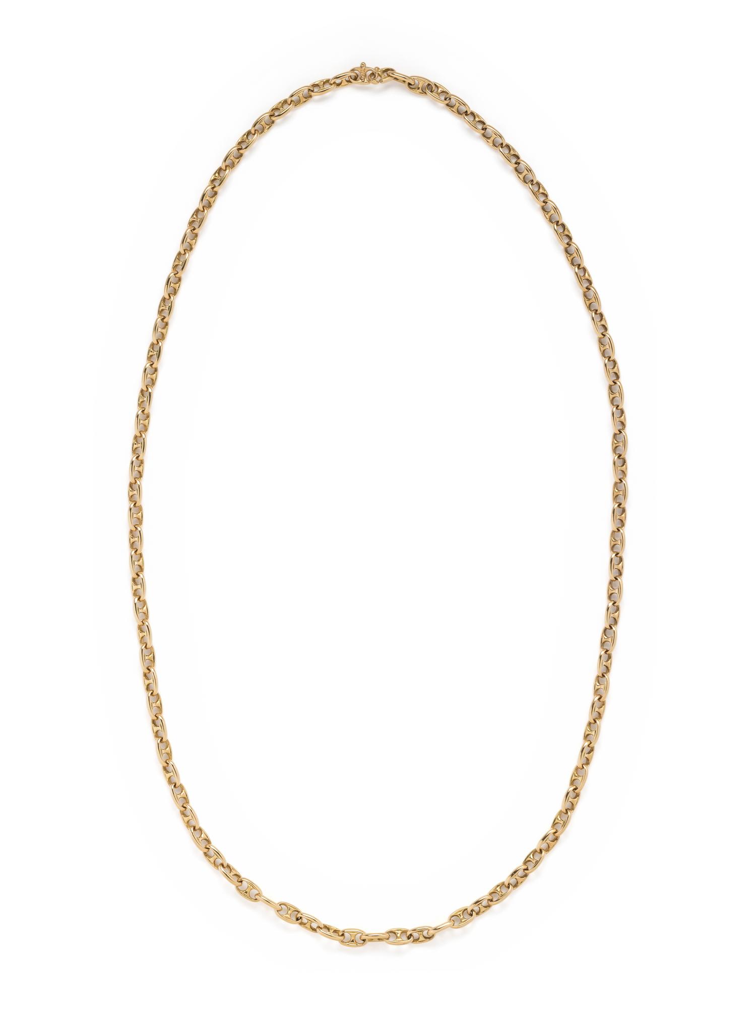 YELLOW GOLD NECKLACE