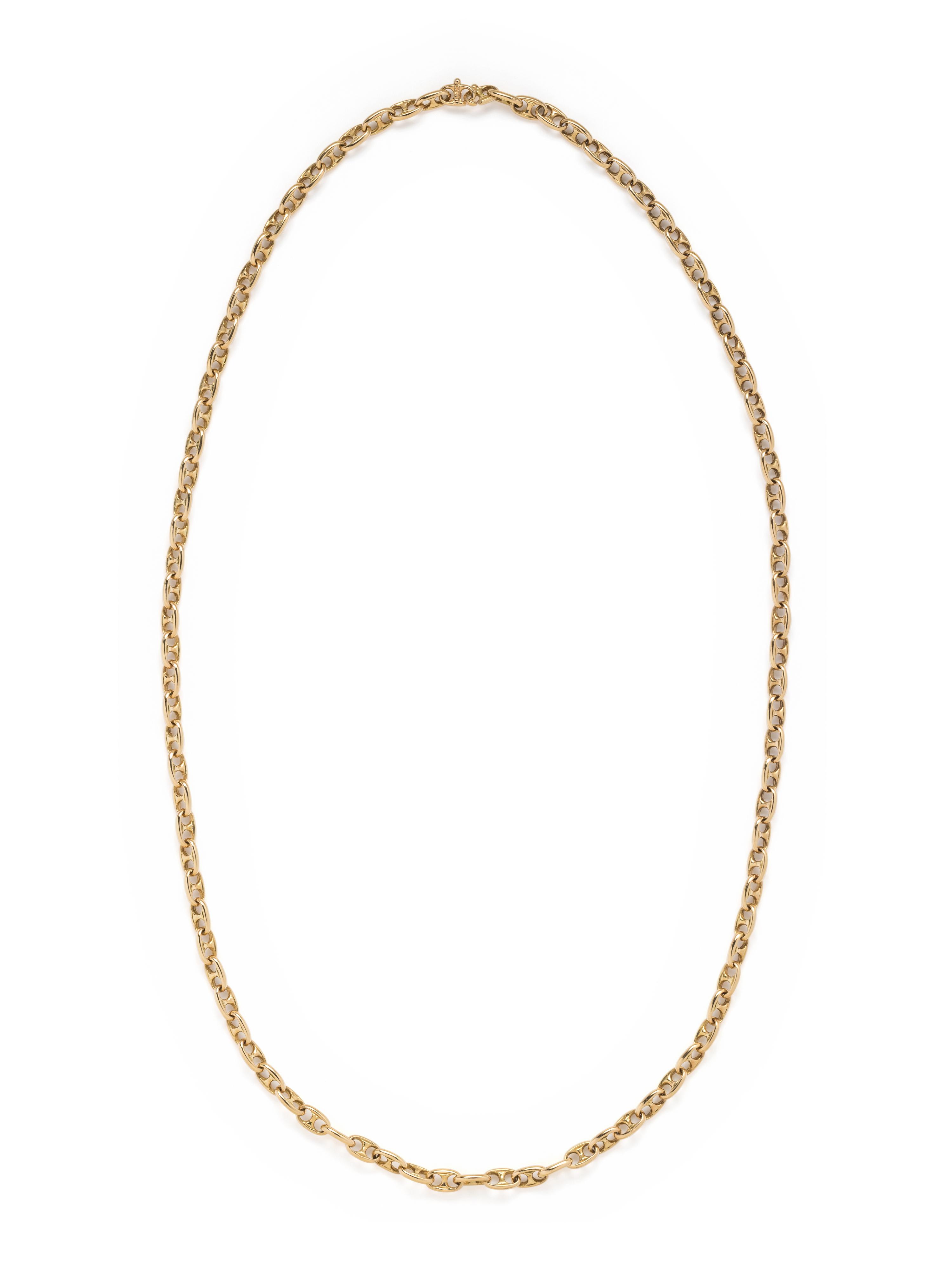 YELLOW GOLD NECKLACE