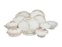 A Limoges Porcelain Dinner Service