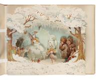 [Children's Book]. Weatherly, F.E., introduction. Peeps into Fairyland. A Panorama Picture Book of Fairy Stories . London and New York: Ernest Nister; E.P. Dutton & Co., n.d. [1896].