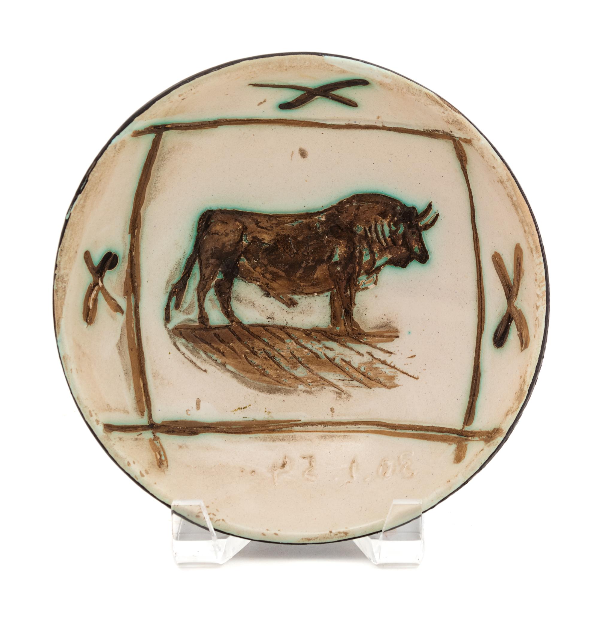 Pablo Picasso Taureau en Pied Bowl