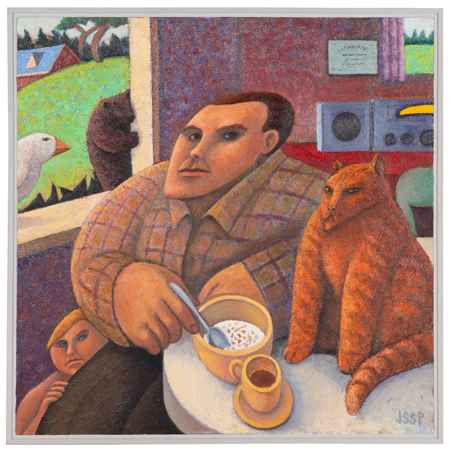 Robert Jessup (American, b. 1952) — Portrait of My Father (Family Portrait) , 1983