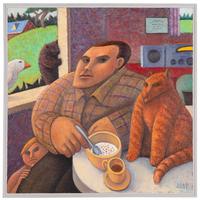 Robert Jessup (American, b. 1952) — Portrait of My Father (Family Portrait) , 1983