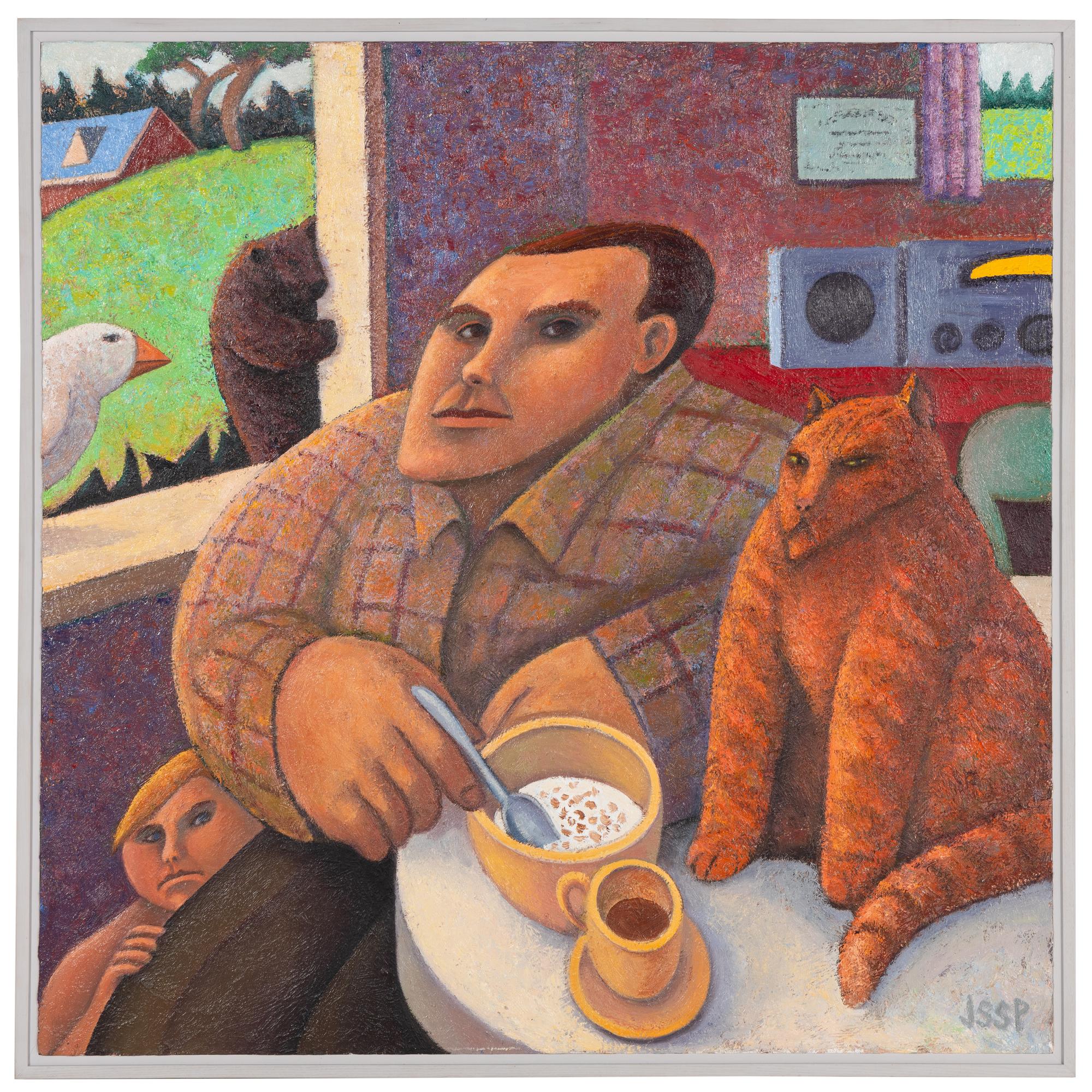 Robert Jessup (American, b. 1952) — Portrait of My Father (Family Portrait) , 1983