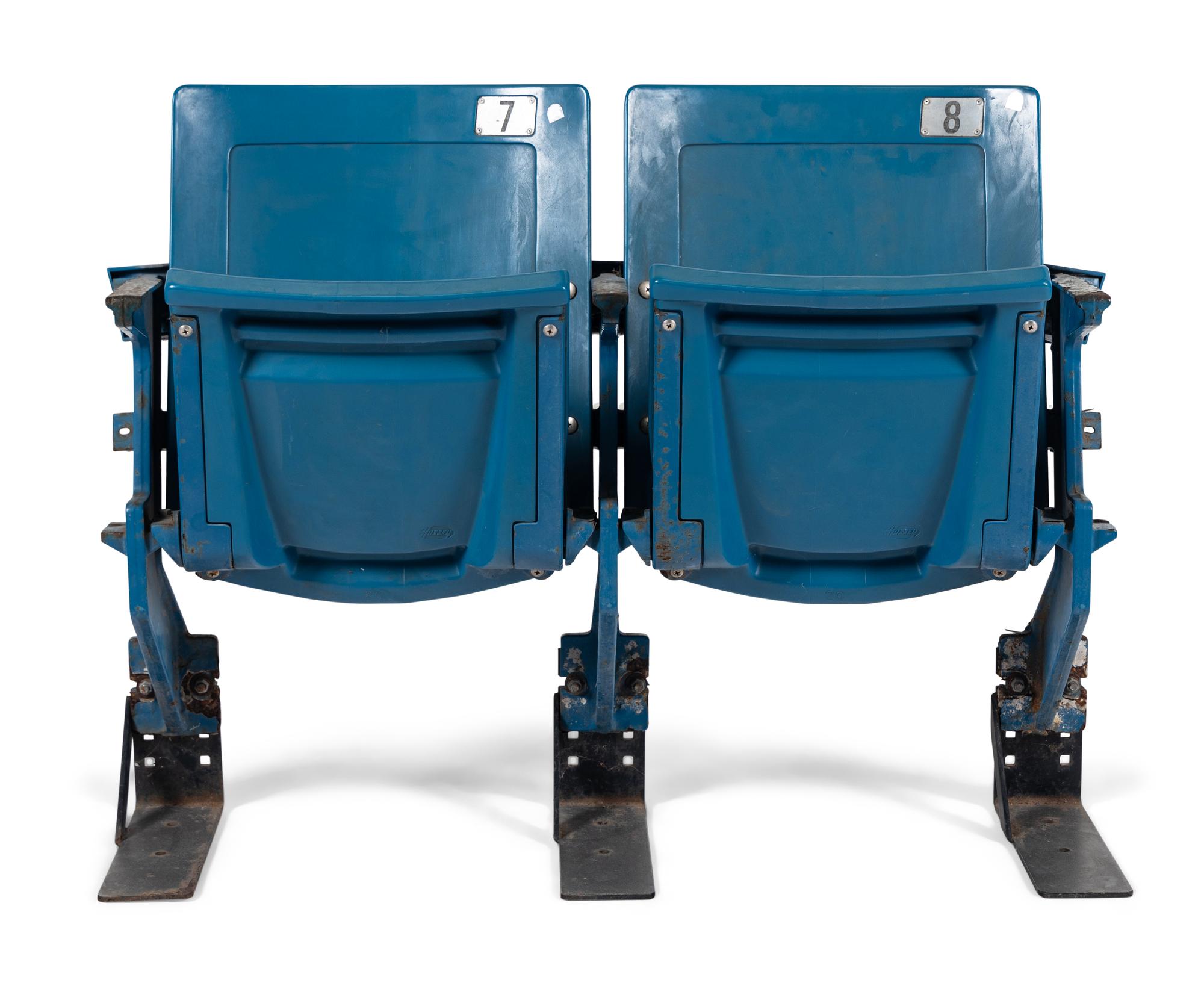 A Group of Chicago White Sox New Comiskey Park Stadium Seats Chairs