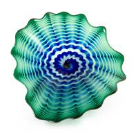 An American Studio Glass Sculpture, Dale Chihuly (b. 1941) Largest element 39 x 33 inches.