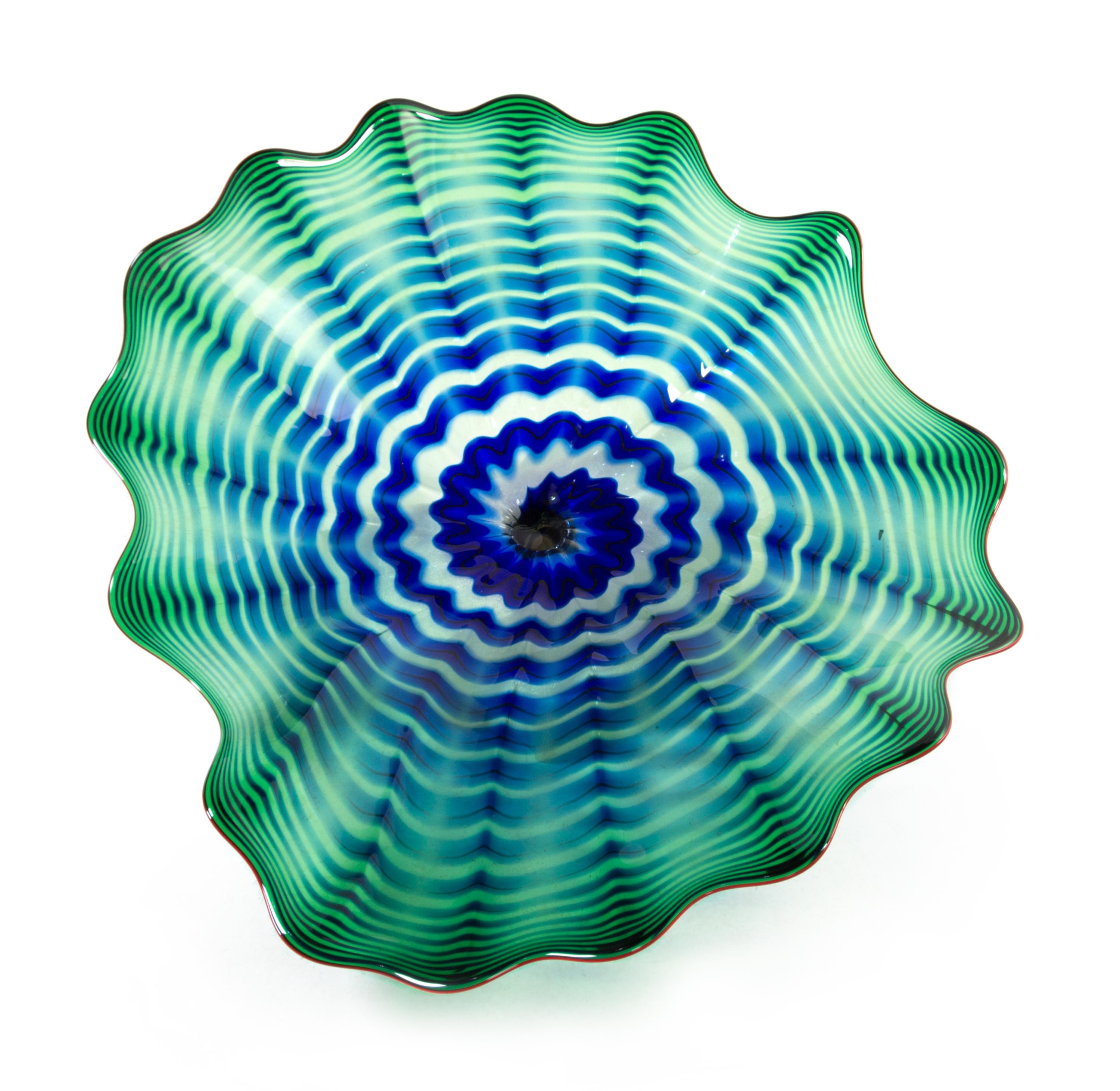 An American Studio Glass Sculpture, Dale Chihuly (b. 1941) Largest element 39 x 33 inches.