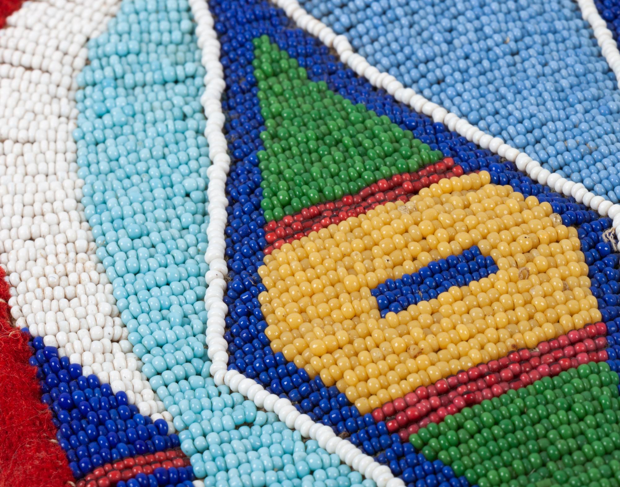 Apsáalooke Beaded Doll Cradle
