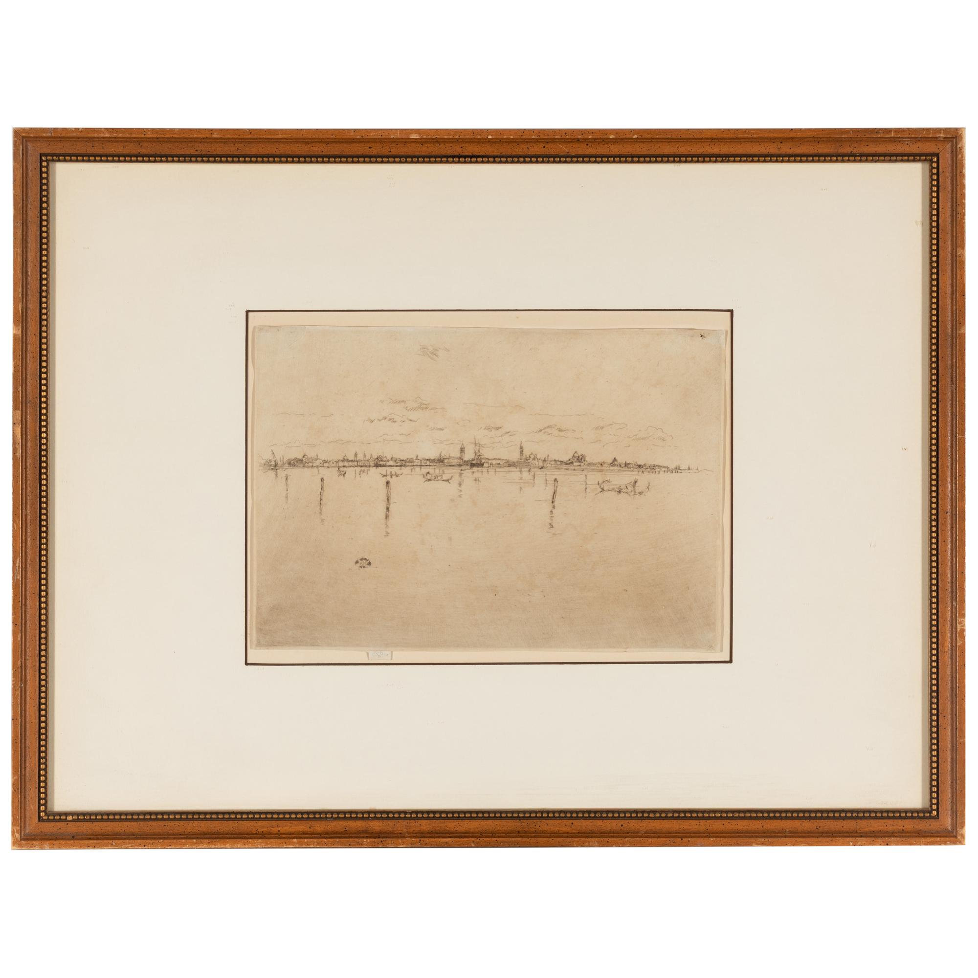 James MacNeill Whistler (American, 1834-1903) — The Little Venice, 1880