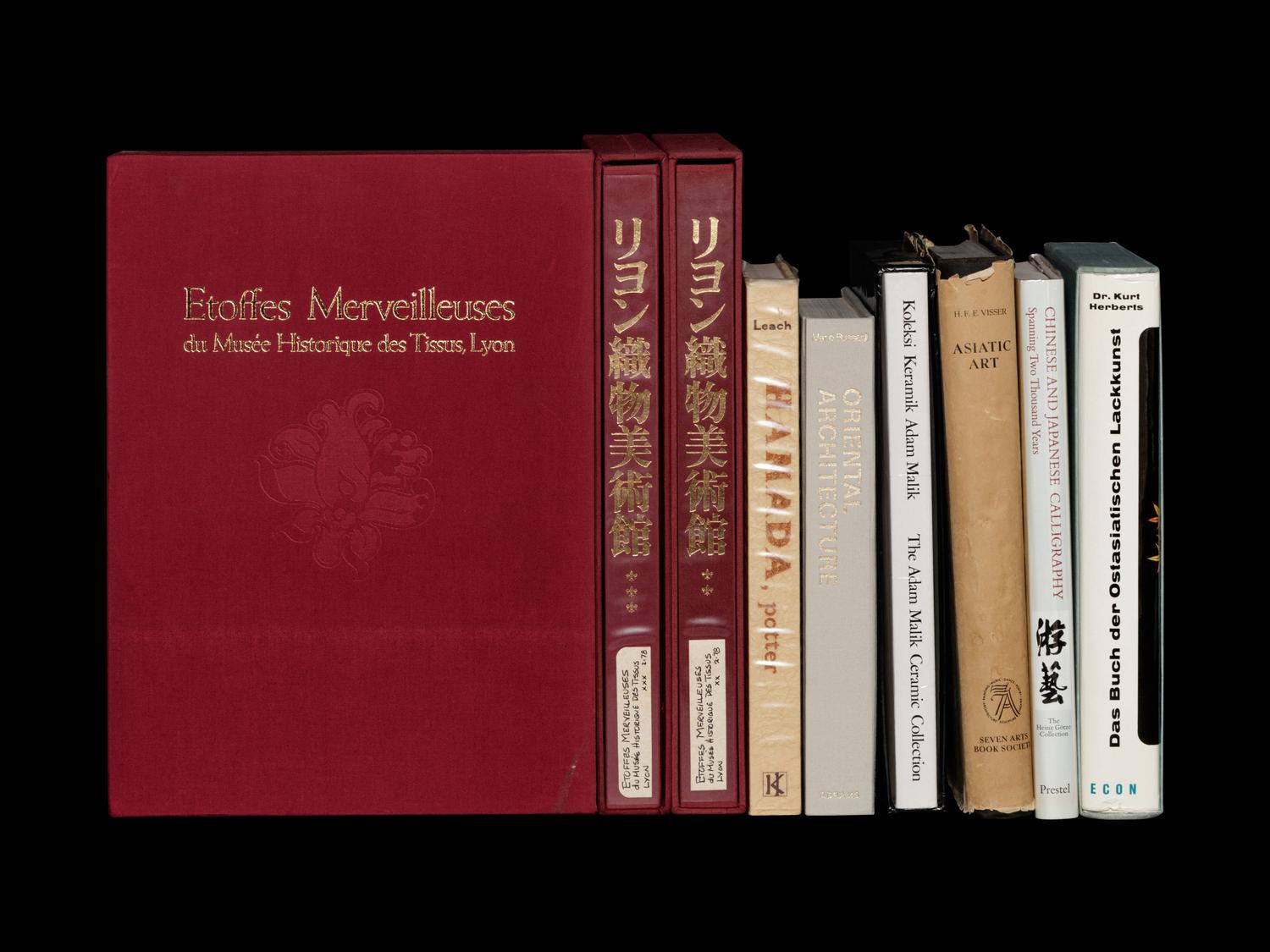 [ASIAN ART] A group of works about Asian arts practice and collections, comprising: