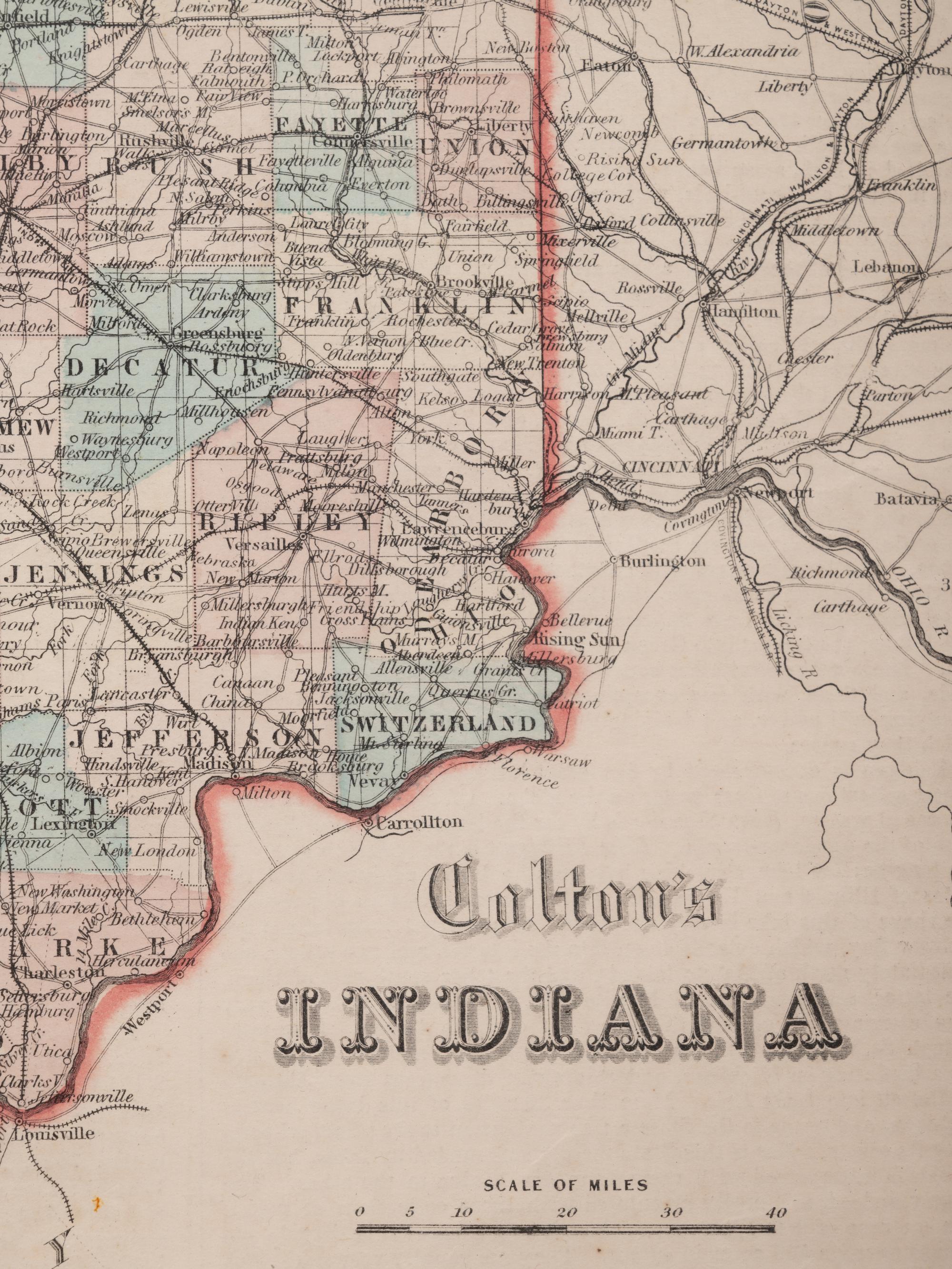 A Group of Five Maps of the Midwest