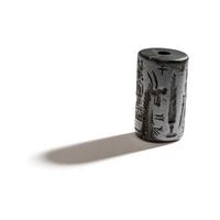 A Western Asiatic Hematite Cylinder Seal