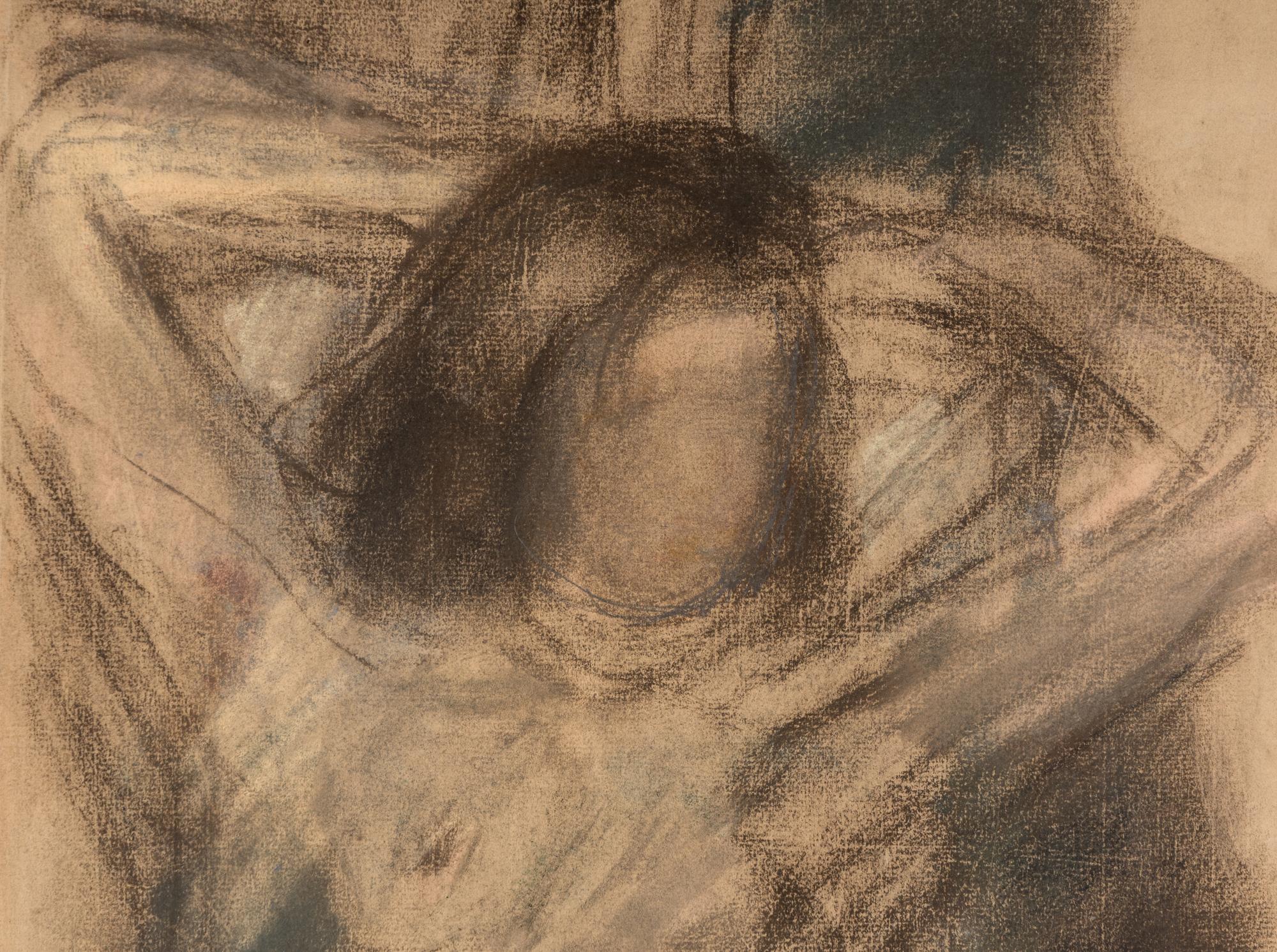 Nude with Arms Raised